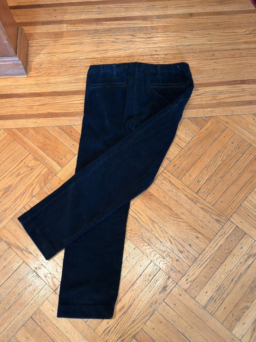 RRL Ralph Lauren RRL Ralph Lauren Indigo Corduroy Pant Size US 32 / EU 48 - 3 Thumbnail