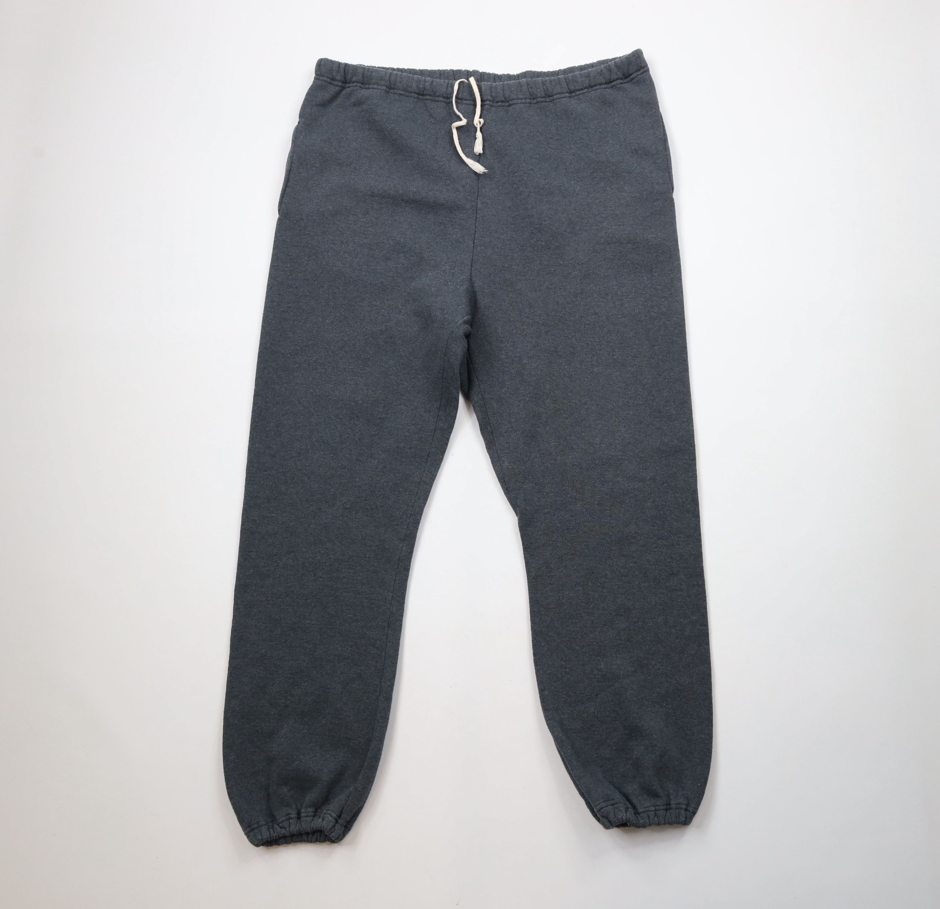 Russell Athletic × Vintage Vintage 90s Russell Athletic Sweatpants Joggers Gray USA Size US 38 / EU 54 - 1 Thumbnail
