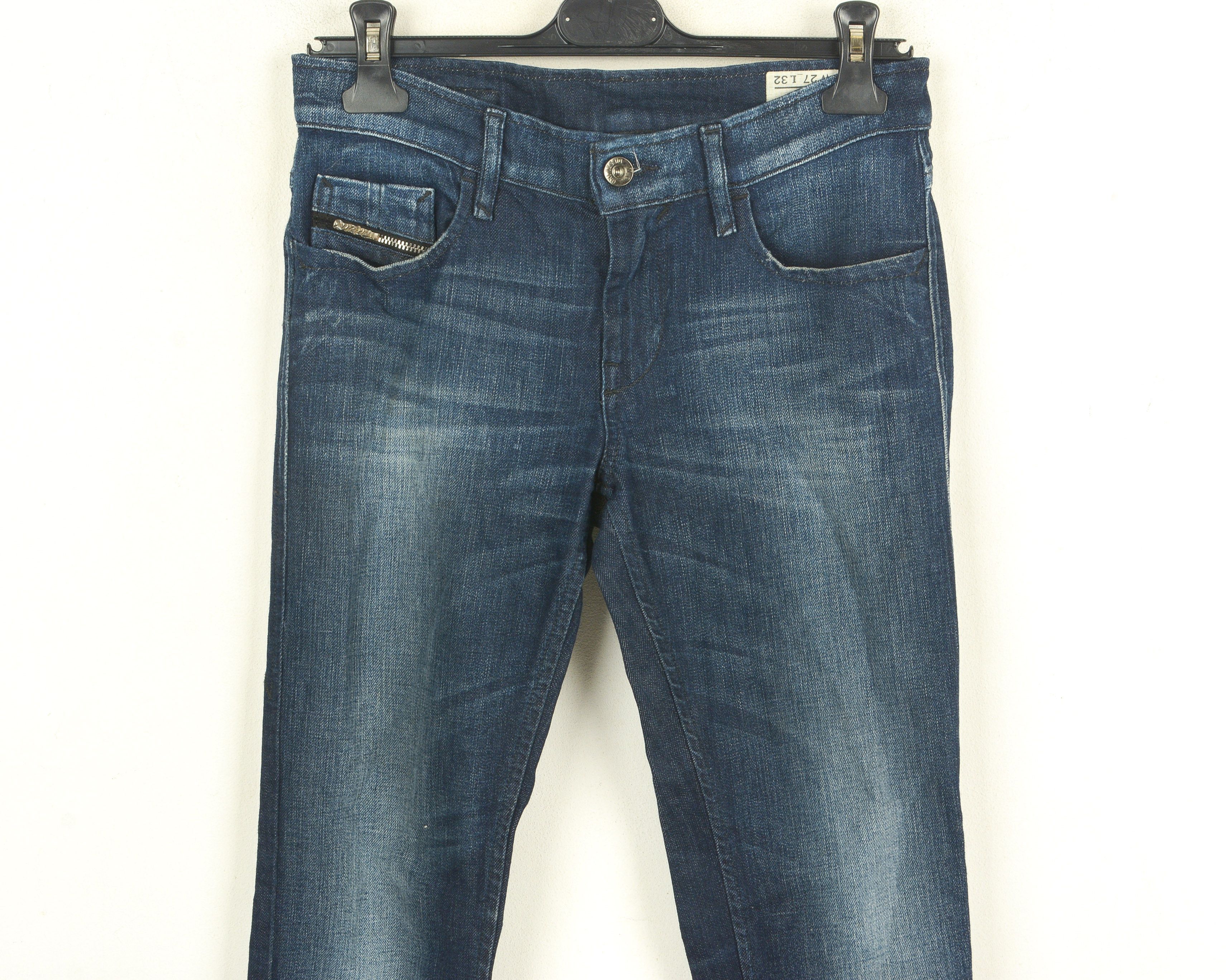 Diesel ZIVY Stretch Women W27 L32 Jeans Slim Trousers Pants Size 27" / US 4 / IT 40 - 2 Thumbnail