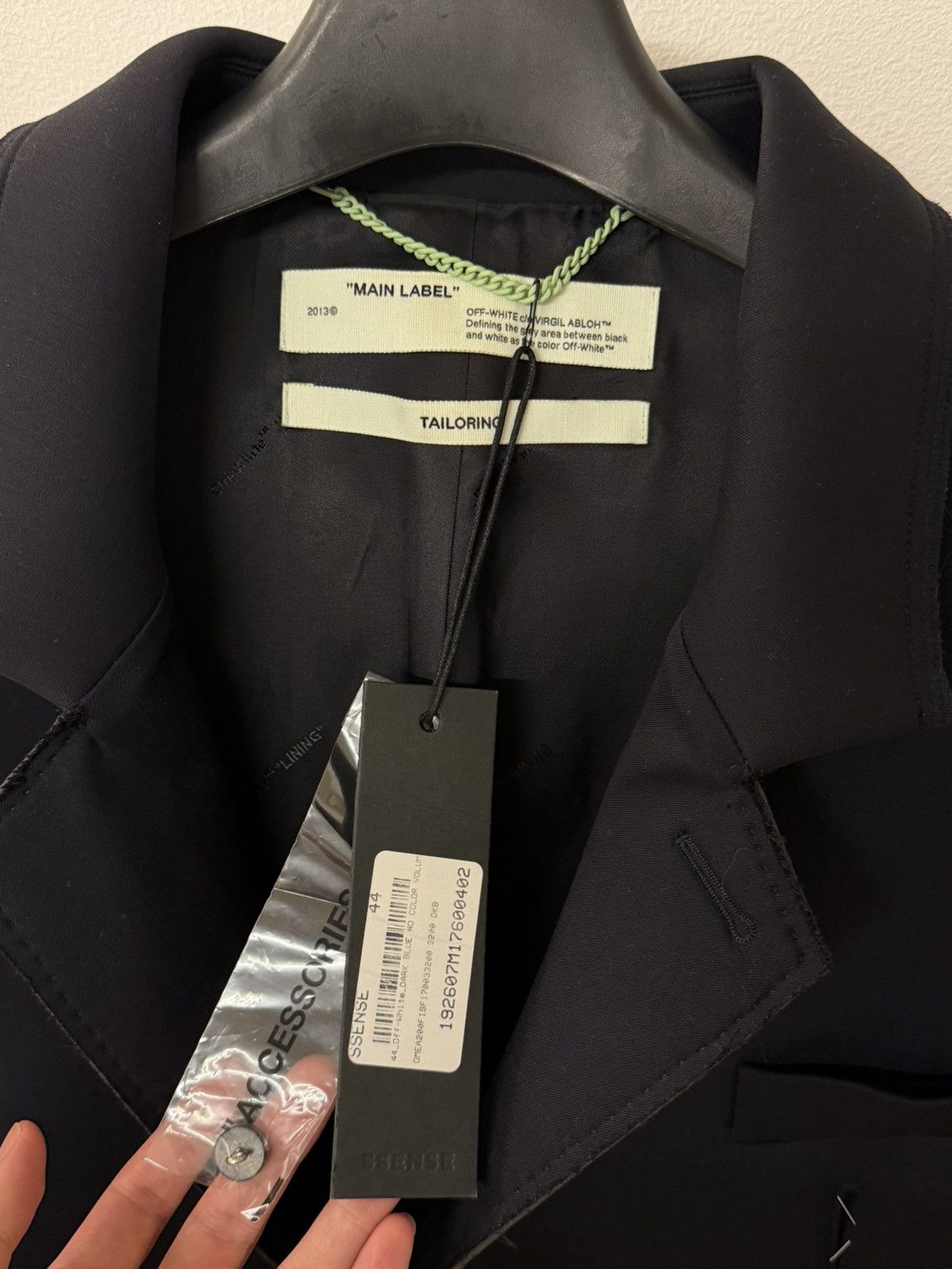 Off-White Scuba coat Size US S / EU 44-46 / 1 - 3 Thumbnail