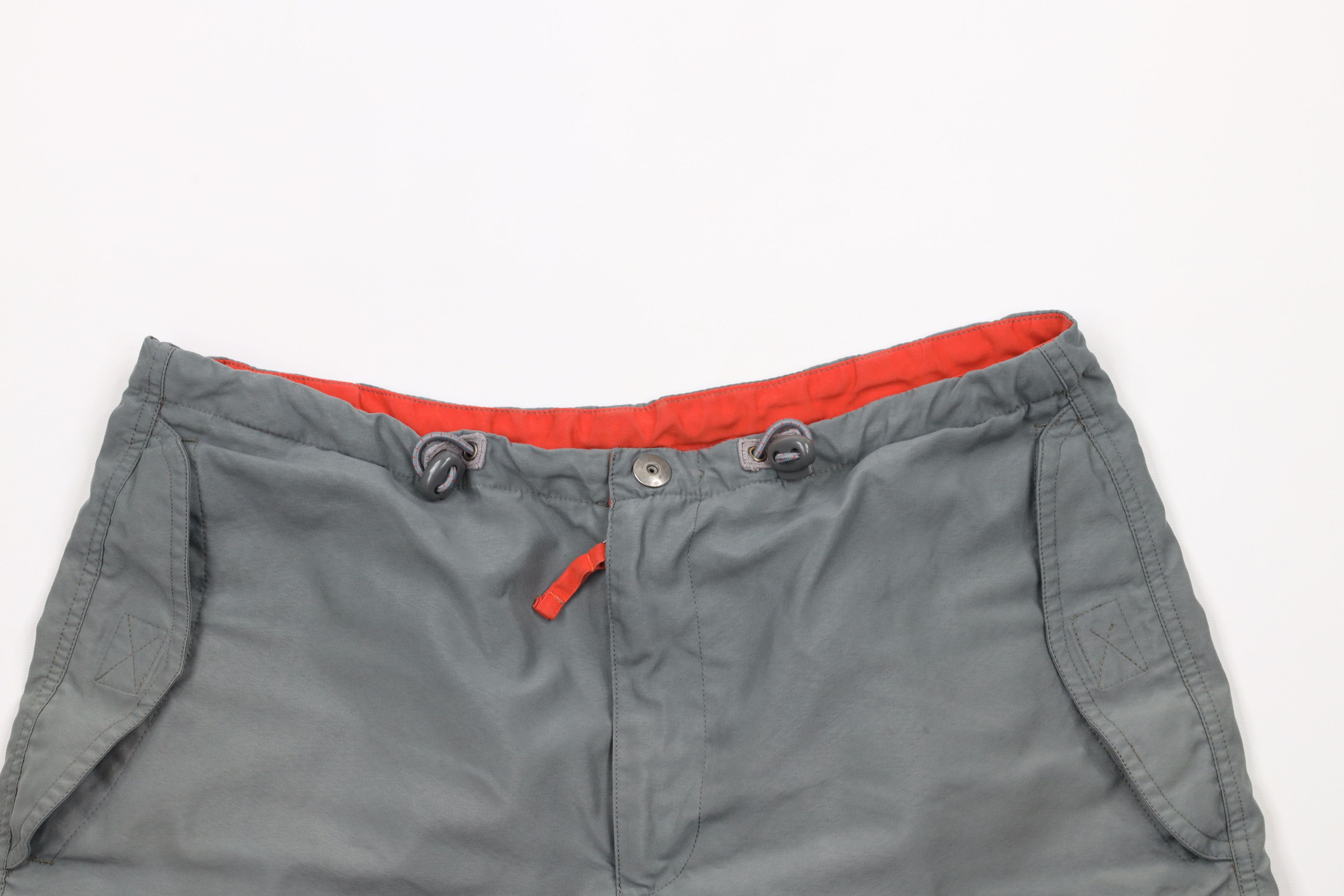 Gap × Vintage Vintage Gap Baggy Fit Microfiber Shorts Gray Polyester Size US 32 / EU 48 - 2 Thumbnail