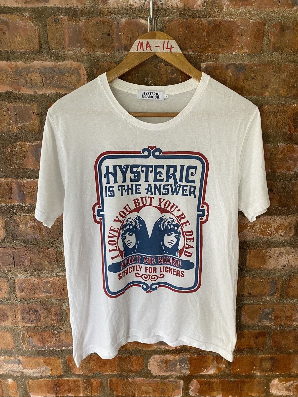 Hysteric Glamour Vtg Hysteric is The answer Pin up girl Size US M / EU 48-50 / 2 - 2 Thumbnail