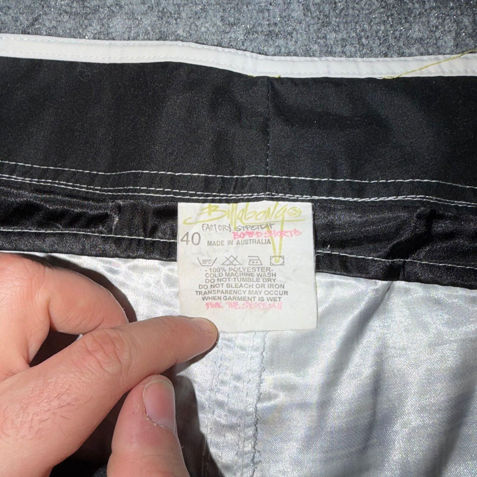 Billabong Billabong Grail Baby Blue Plaid Board Shorts Mens 40 2XL Size US 40 / EU 56 - 3 Thumbnail
