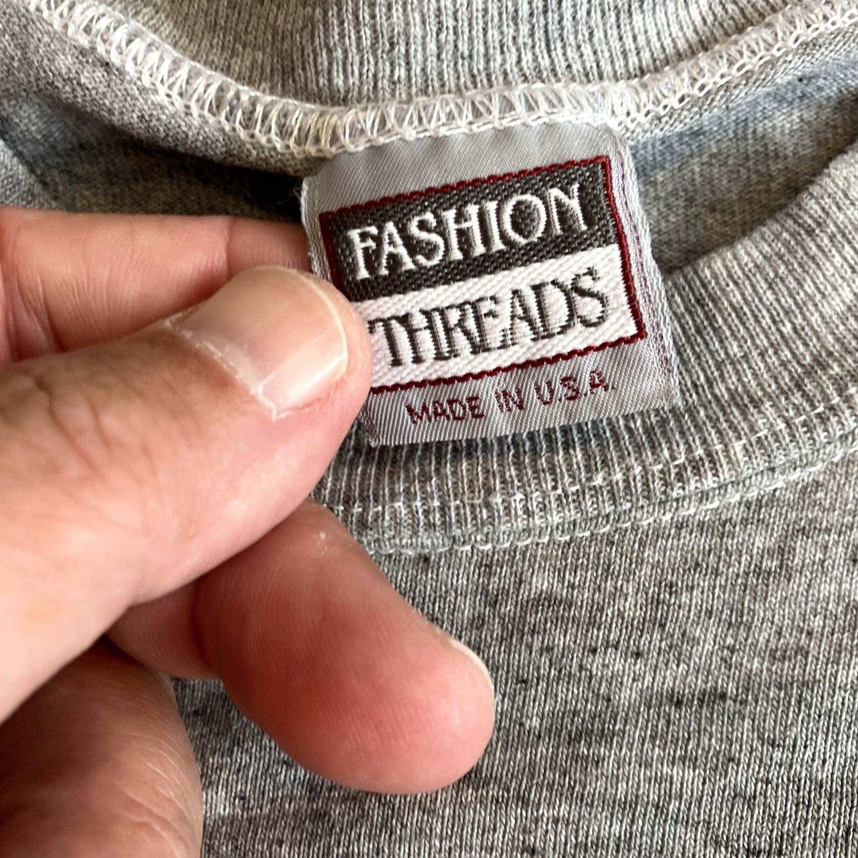 Vintage VINTAGE Fashion Threads FSU Seminoles Long Sleeve Crewneck Graphic T-Shirt XL Gray Men's T-Shirt Size US XL / EU 56 / 4 - 3 Thumbnail
