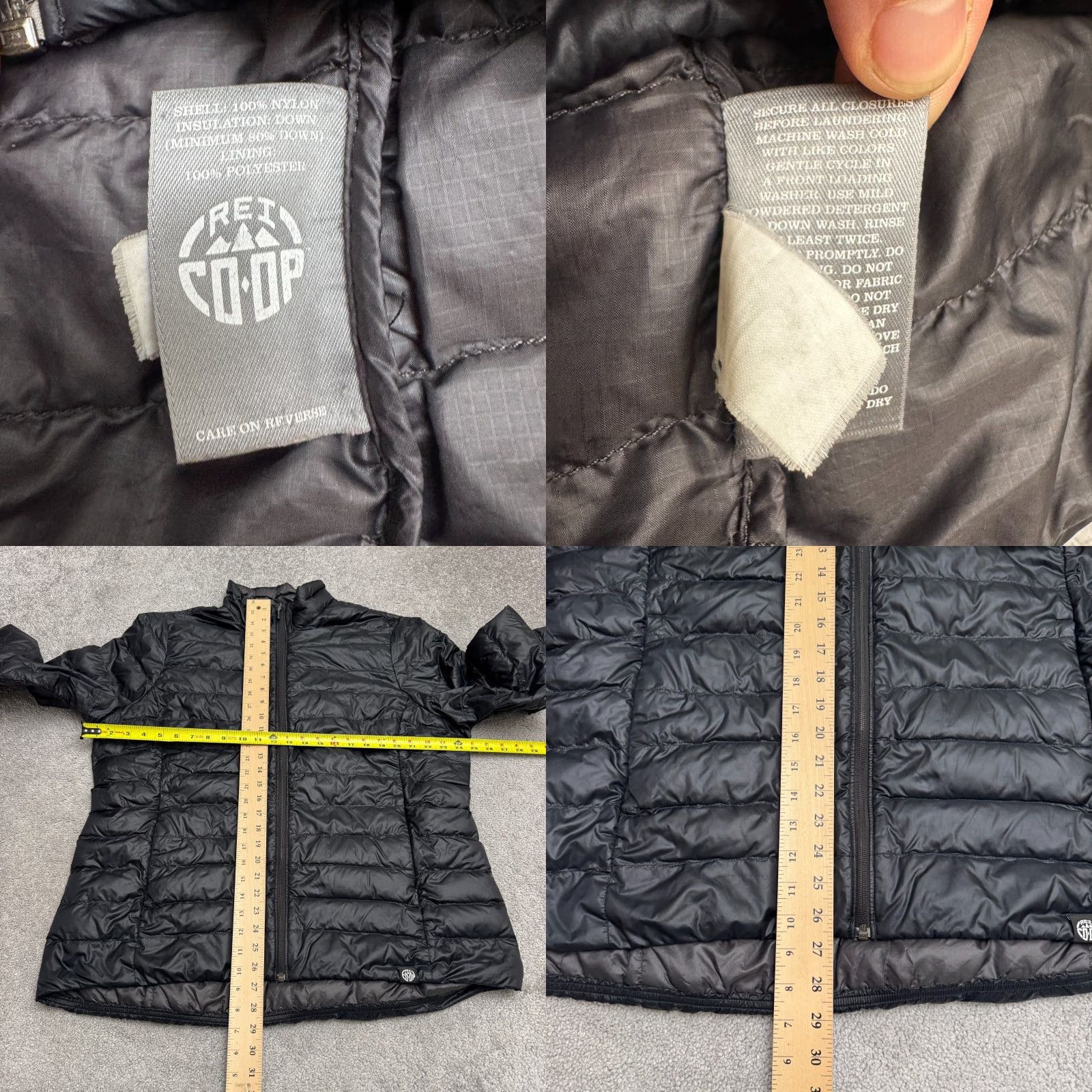 Vintage VINTAGE REI Co-Op Down Puffer Jacket Mens Large Black Full Zip Insulated Lightweight Size US M / EU 48-50 / 2 - 8 Thumbnail