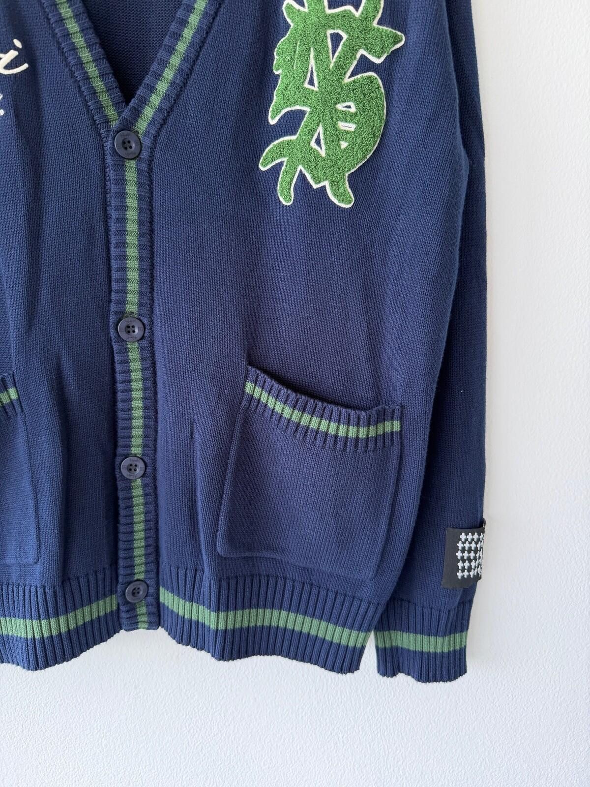 Ksubi new Ksubi mens cardigan knit jumper shirt navy medium m Size US M / EU 48-50 / 2 - 4 Thumbnail