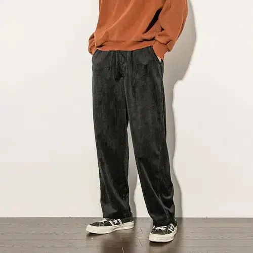 Black Corduroy Pants