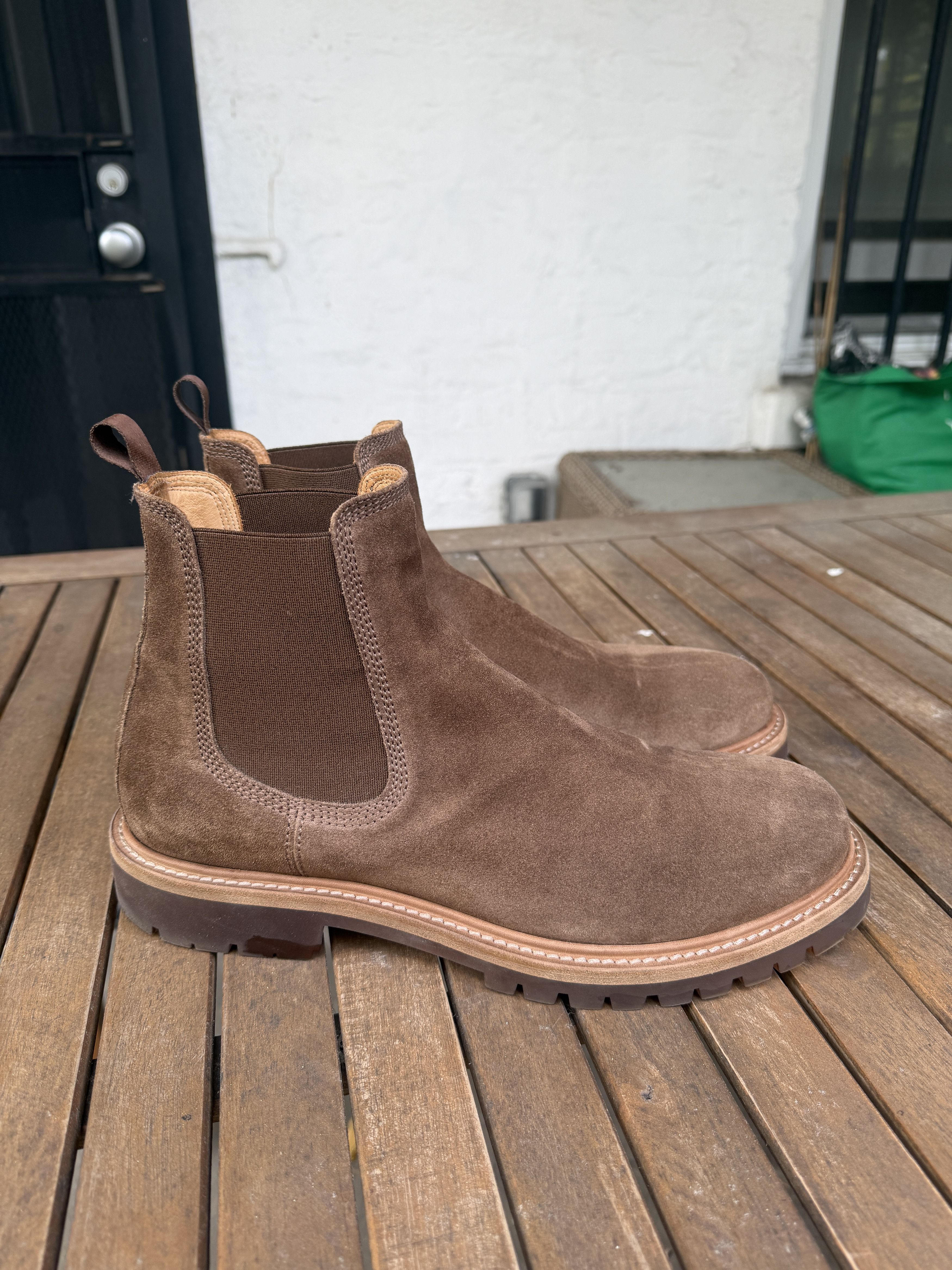 Officine Creative Officine Creative Boss Suede Chelsea Boots - UK 44 Size US 11 / EU 44 - 1 Thumbnail