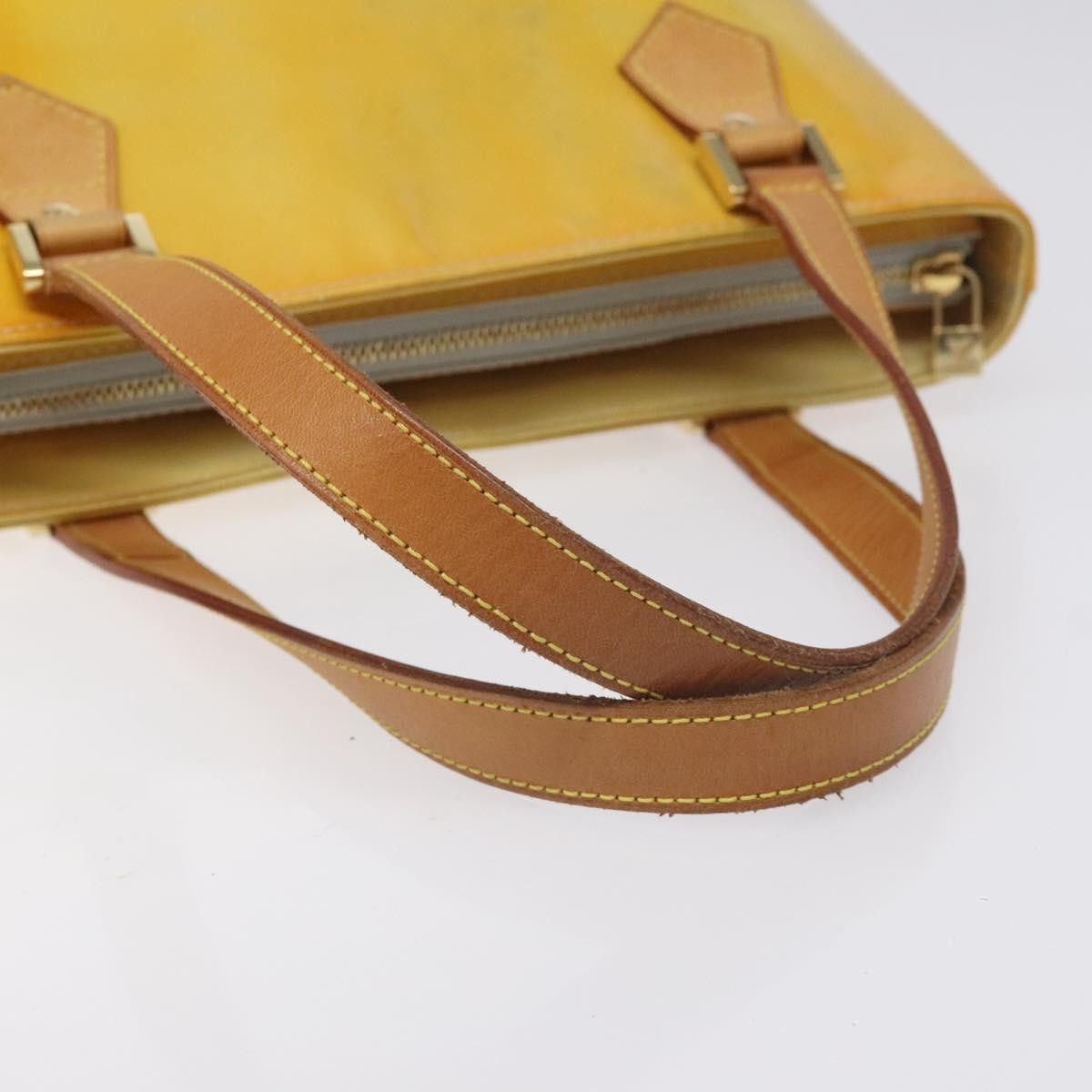 Louis Vuitton LOUIS VUITTON Monogram Vernis Houston Hand Bag Gris M91053 Size ONE SIZE - 7 Thumbnail