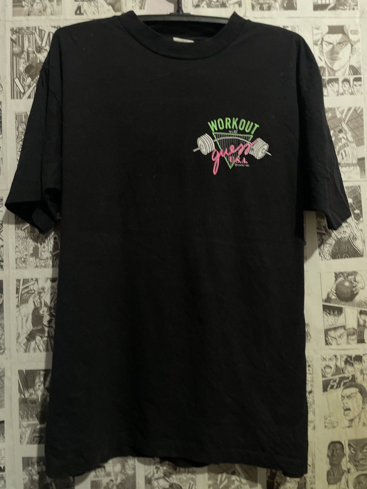 Guess × Vintage Vintage 1989 GUESS USA by georges marciano workout graphical Size US XL / EU 56 / 4 - 1 Thumbnail
