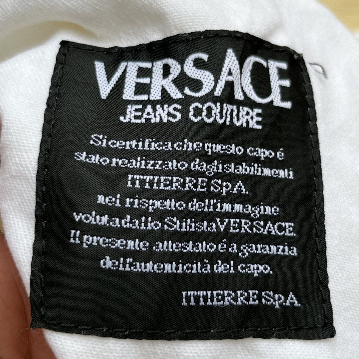 Versace Jeans Couture VERSACE JEANS COUTURE MEDUSA PATCH DENIM BAGGY FIT Size US 28 / EU 44 - 7 Thumbnail