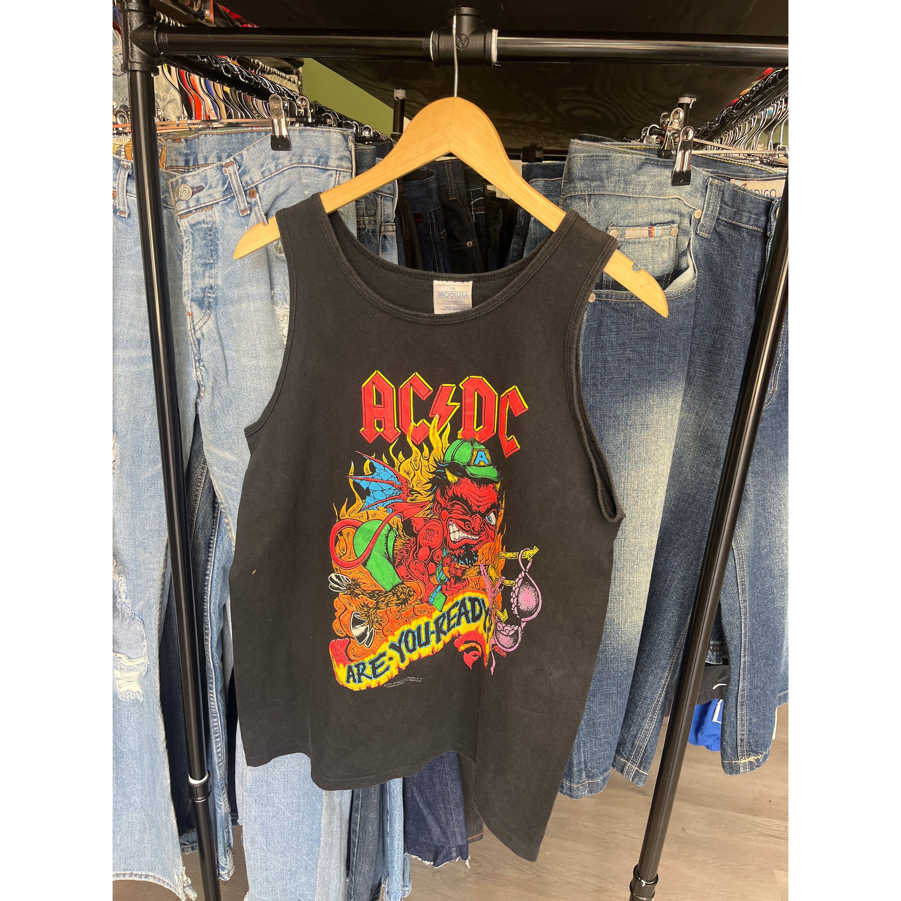 Vintage Vintage 1990 AC/DC Are You Ready Tee Size US L / EU 52-54 / 3 - 1 Preview
