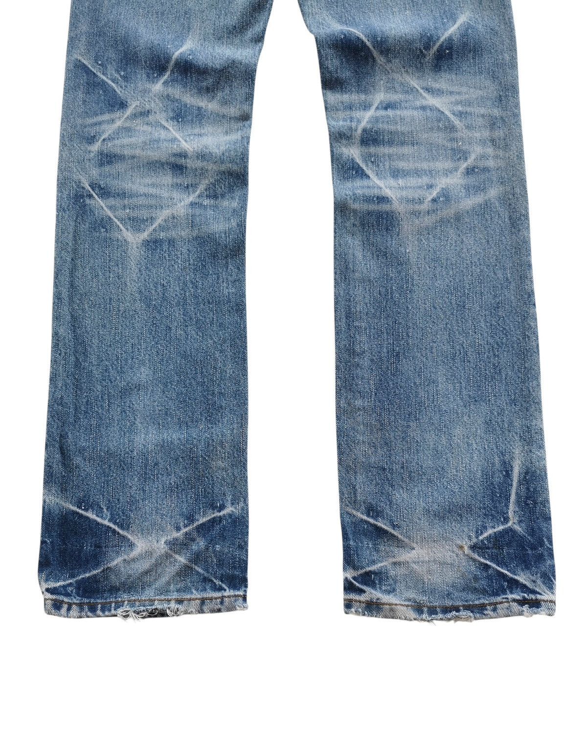 Replay Vintage Replay Distressed Denim Jeans ♦️ 31x34.5 Size US 31 - 4 Thumbnail