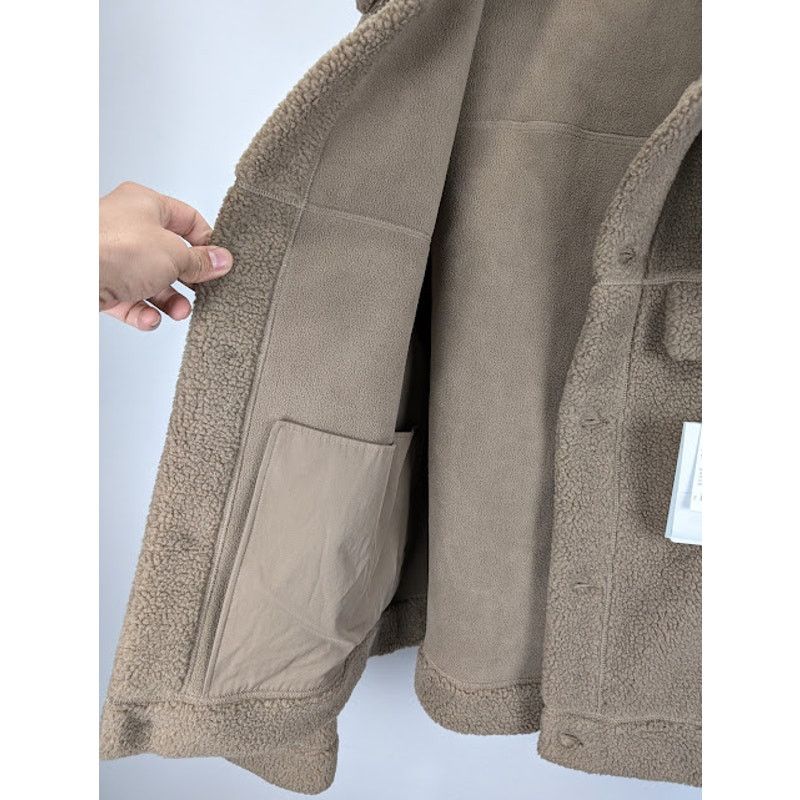 Burberry o1rshd1 Fleece Jacket in Camel Size US XL / EU 56 / 4 - 11 Thumbnail