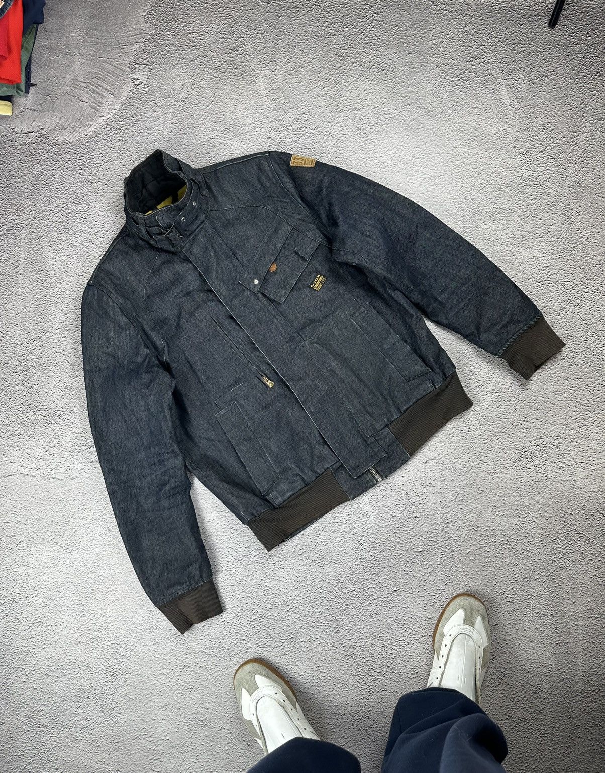 G-Star Vintage G-Star RAW Denim Jean Jacket Y2K Old Size US L / EU 52-54 / 3 - 3 Thumbnail