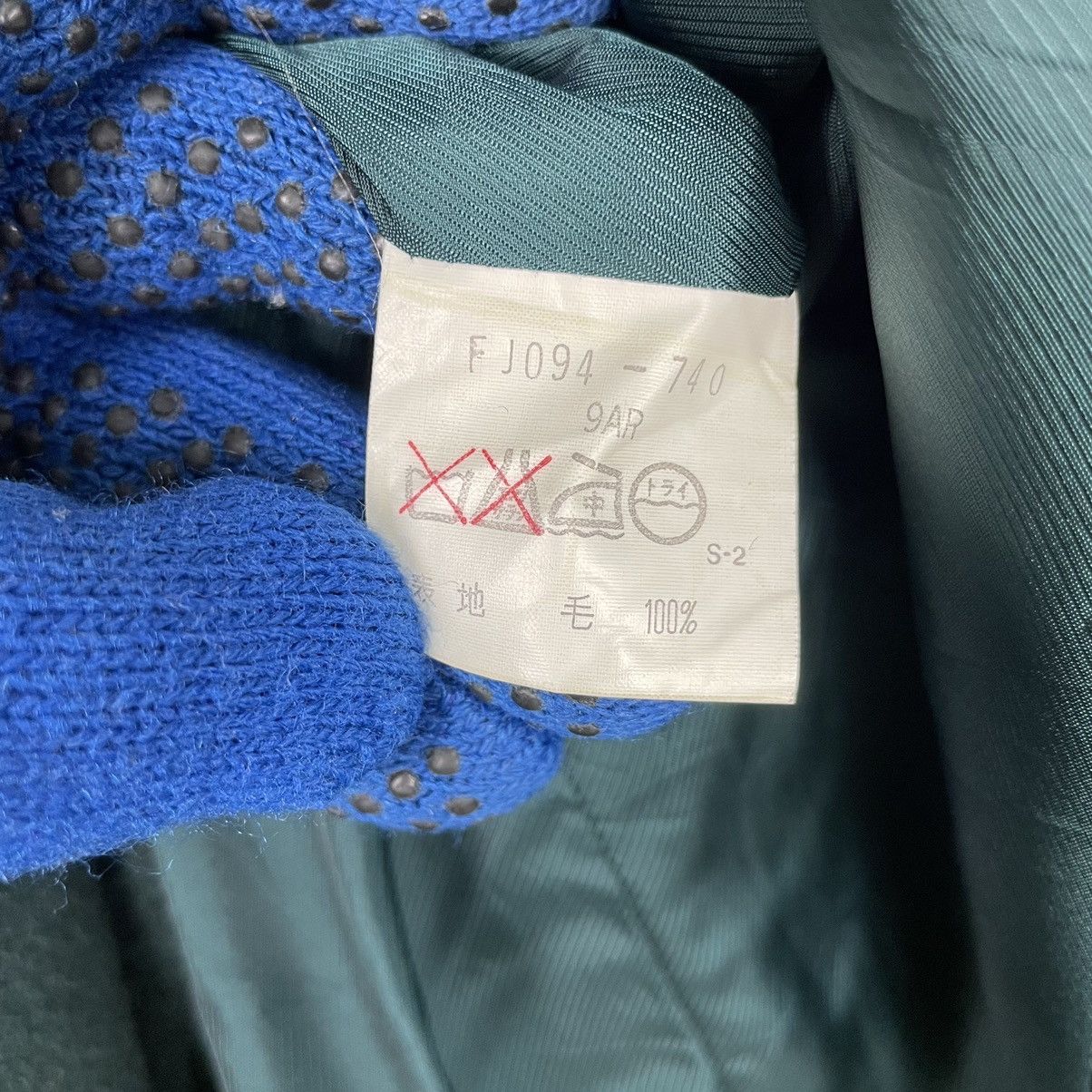 Burberry Prorsum × Vintage 💥VINTAGE BURBERRYS EMERALD GREEN WOOL JACKET COAT Size US M / EU 48-50 / 2 - 9 Thumbnail