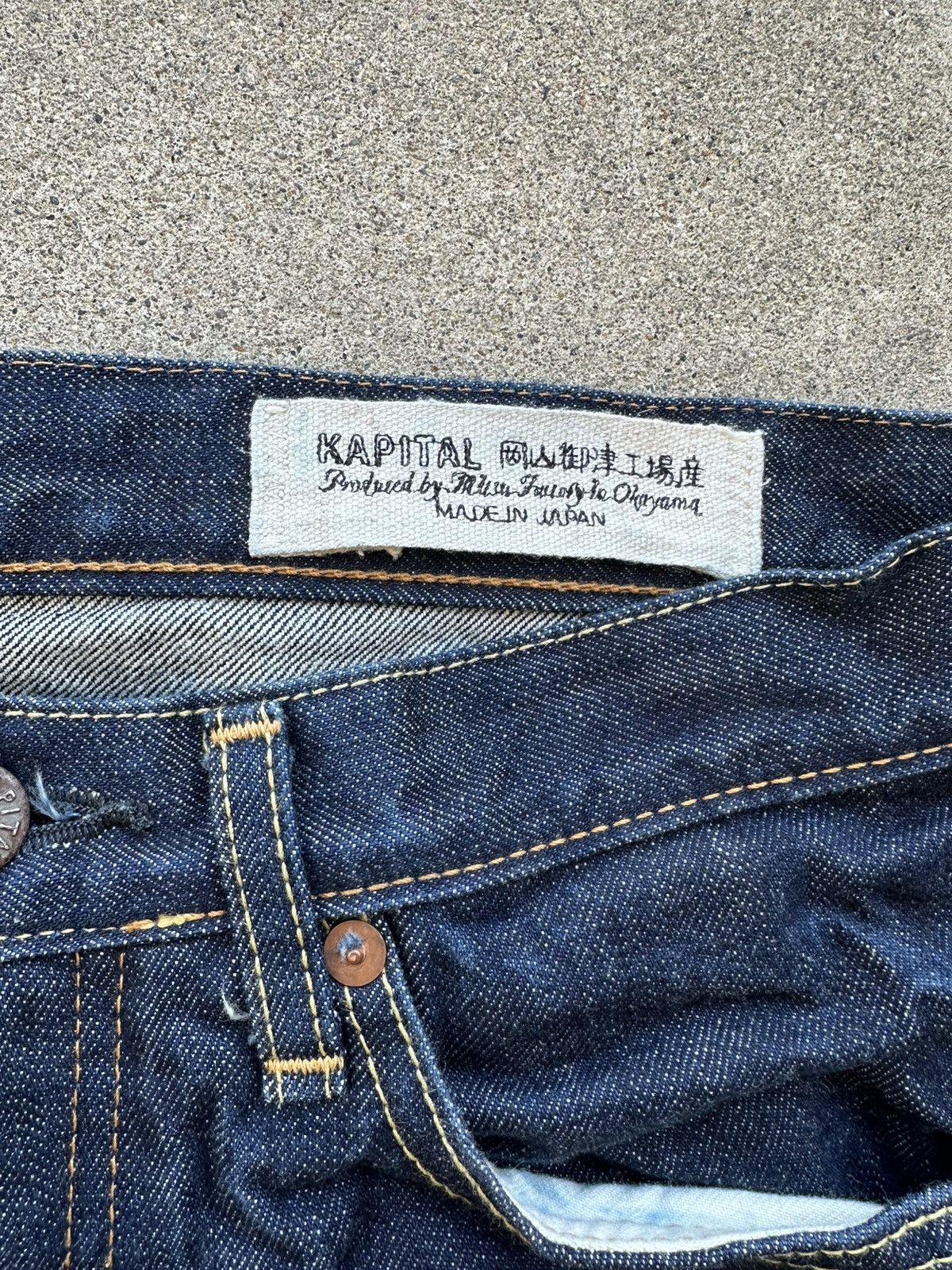 Japanese Brand × Kapital Kapital Selvedge Jeans Men Size 30x32 Slim Fit Made In Japan Size US 30 / EU 46 - 3 Thumbnail