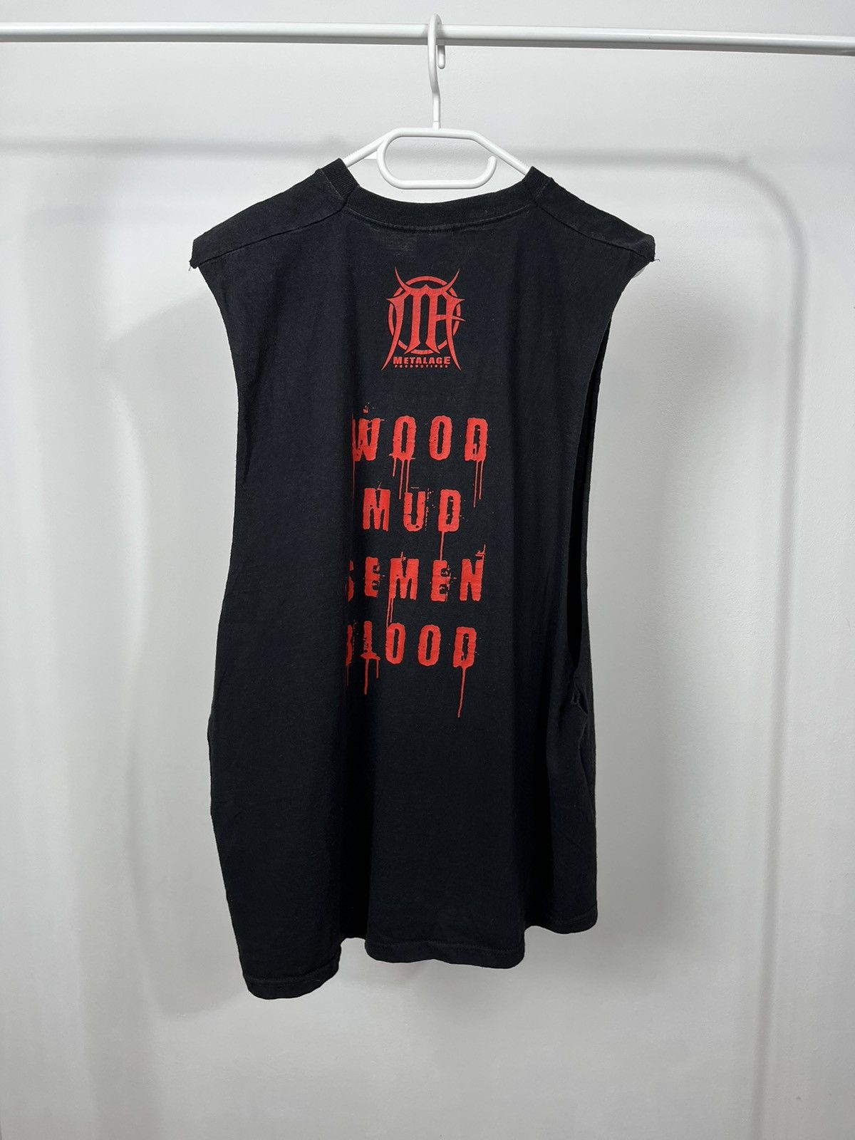Band Tees × Vintage Vintage 2000’s Desecration Band Rock Sleeveless Tank Top Size US XL / EU 56 / 4 - 7 Thumbnail