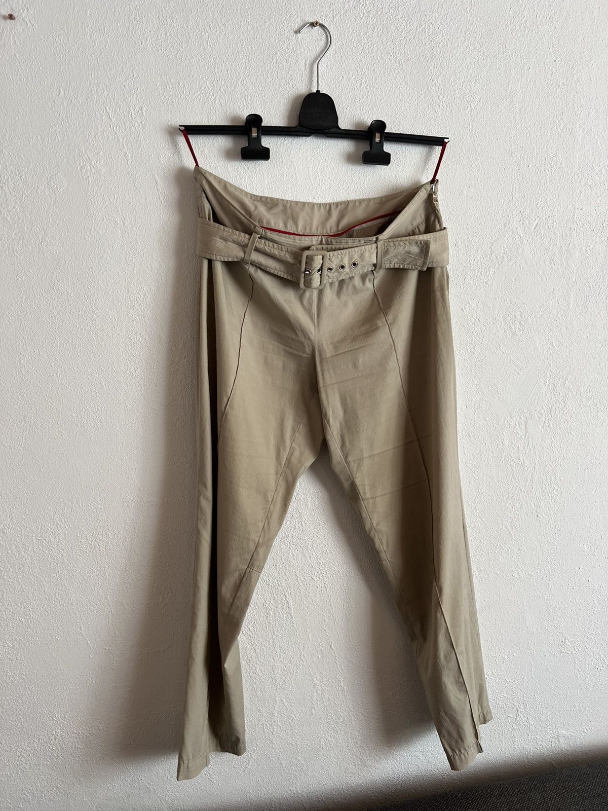 Prada Prada Vintage Red Tab Parachute Pants Rare Luxury Streetwear Size 32" / US 10 / IT 46 - 2 Thumbnail