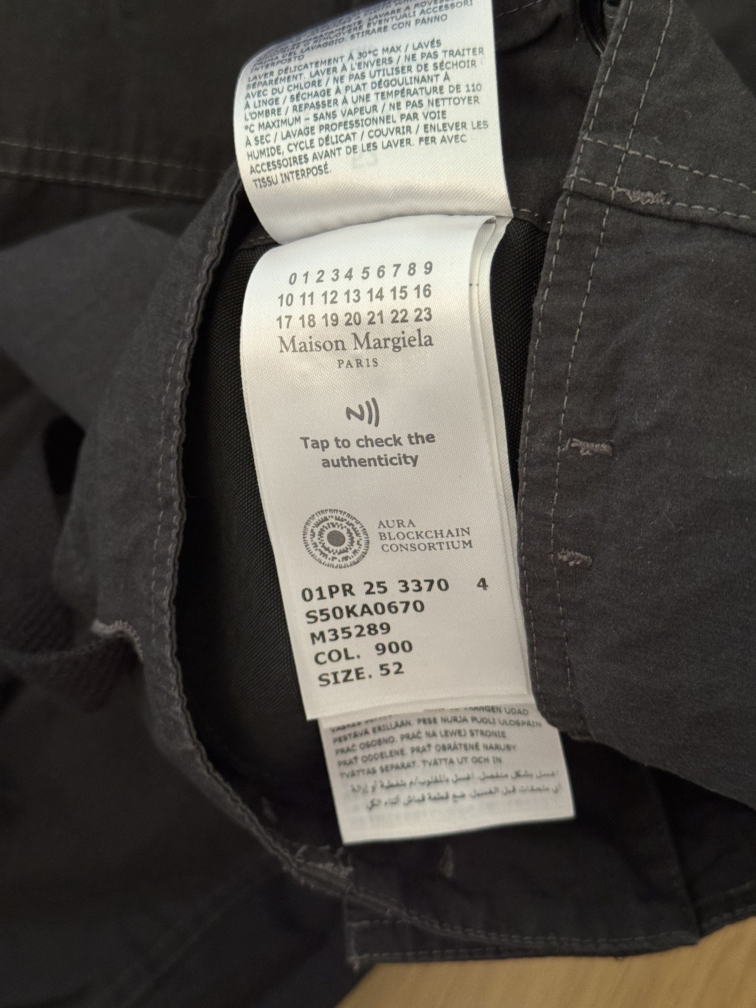 Maison Margiela SS25 Cargo Pants 01 Black Size US 36 / EU 52 - 5 Thumbnail