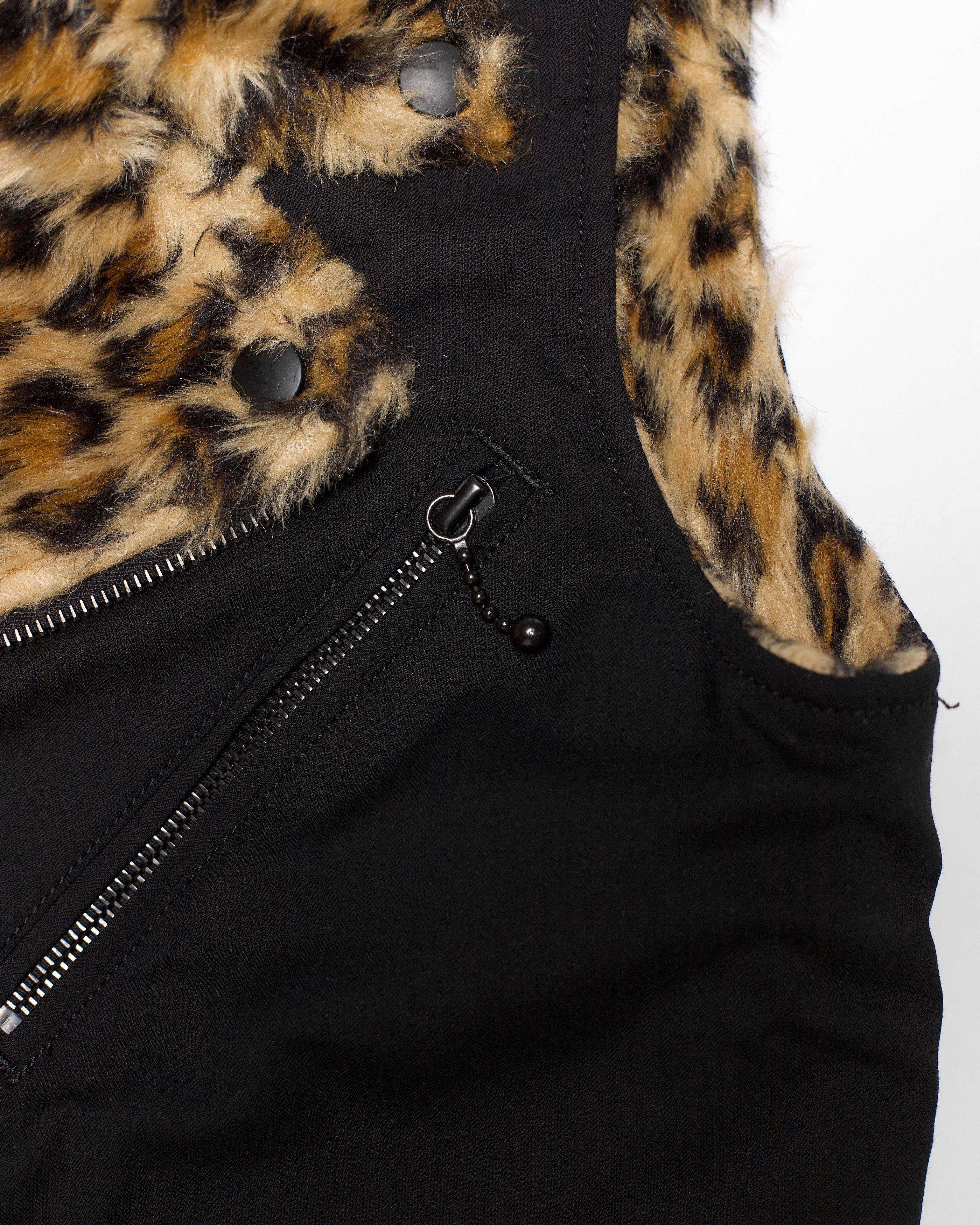 Pledge Pledge Leopard Print Boa Vest Size US M / EU 48-50 / 2 - 4 Thumbnail