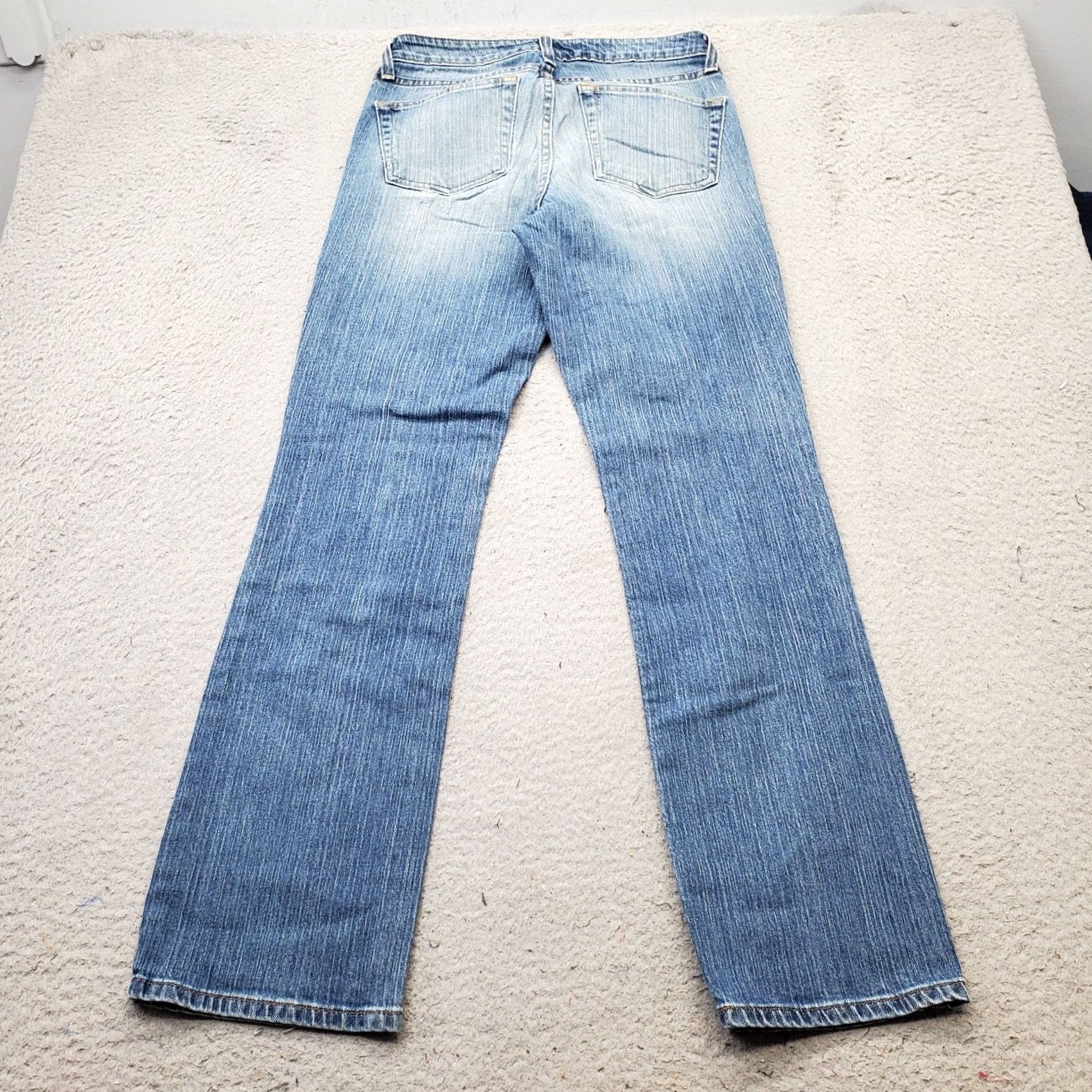 Gap Gap Bootcut Jeans Womens 6 Blue Denim Comfort Stretch Boho Faded Streetwear Jeans Women's 6 Blue Denim Stretch Comfort Bootcut Size 28" / US 6 / IT 42 - 2 Thumbnail