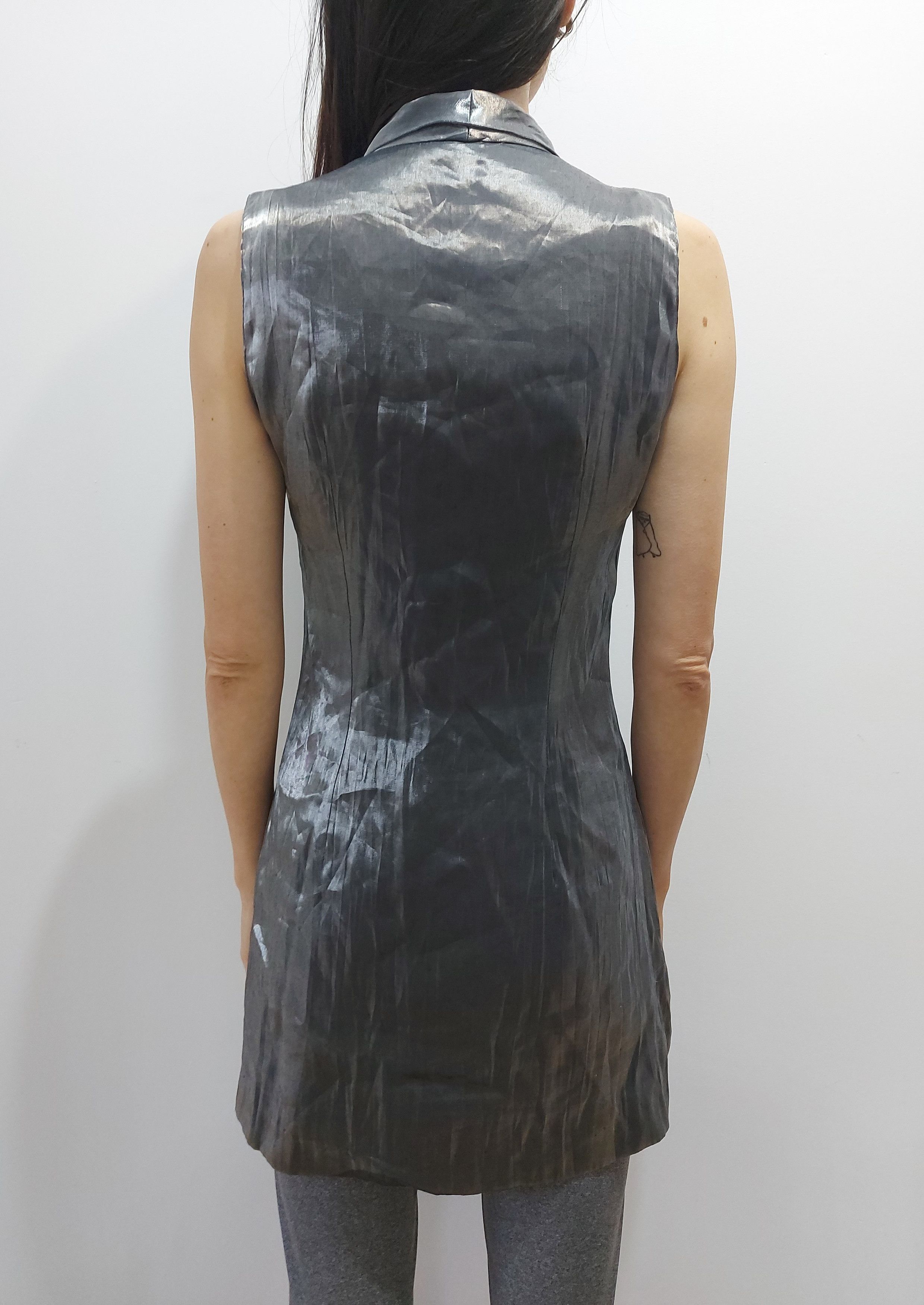 Other Sepia Colombia Mercury Silver Dress, Size S Size S / US 4 / IT 40 - 4 Thumbnail