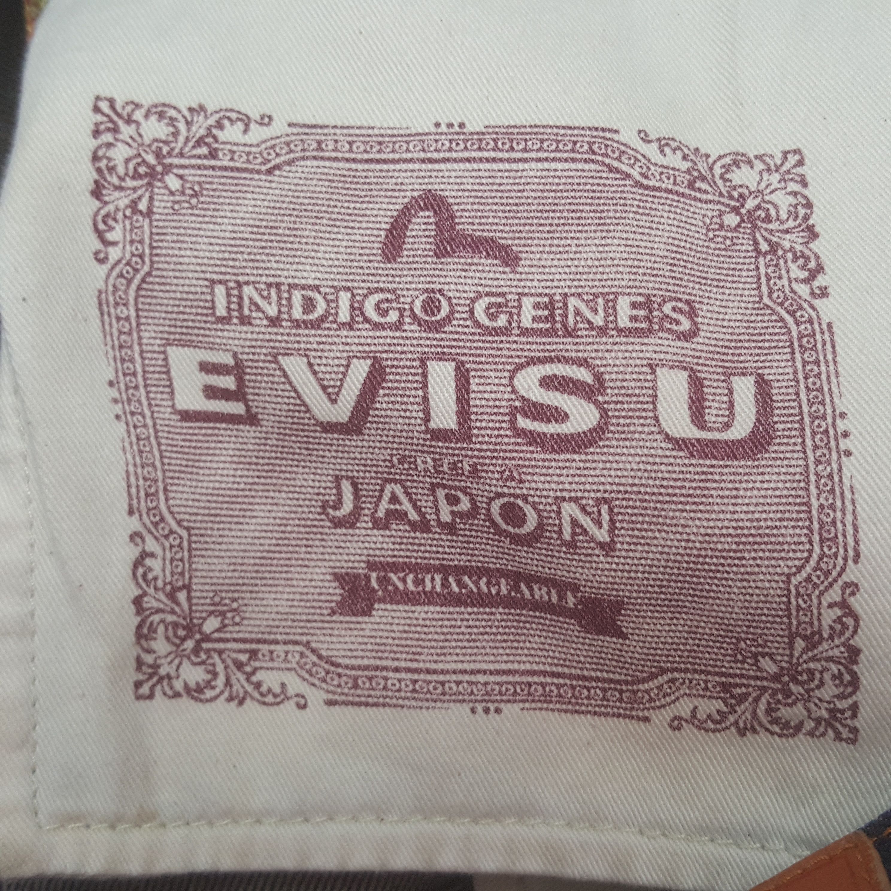 Evisu Vintage Evisu Japan Nice Dicock Art Denim Jeans Size US 31 - 16 Thumbnail