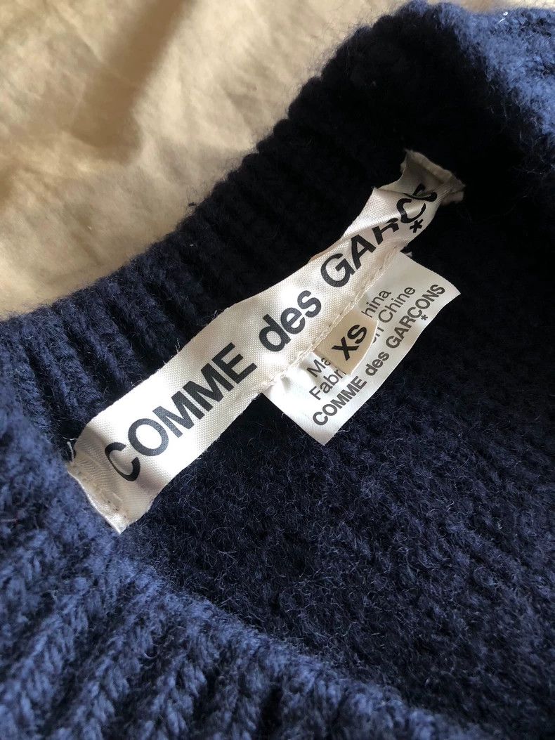 Comme des Garcons Comme Des Garcons Dark blue sweater Size XS / US 0-2 / IT 36-38 - 1 Thumbnail