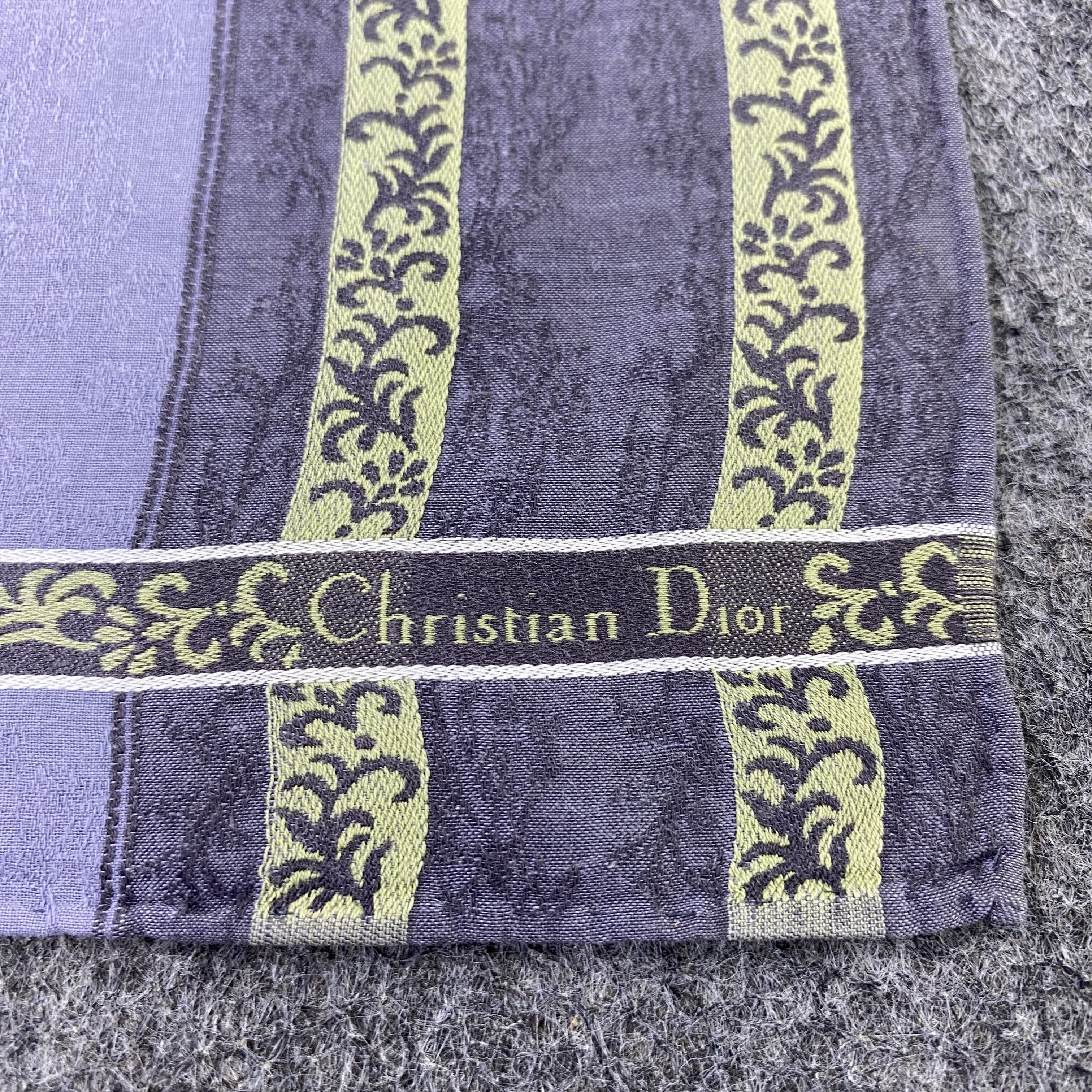 Vintage Christian Dior Handkerchief / Bandana / Neckerchief Size ONE SIZE - 7 Thumbnail