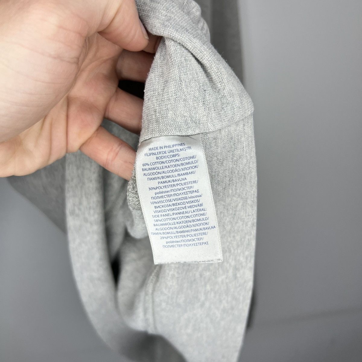 Polo Ralph Lauren Vintage Polo Ralph Lauren Sweatshirt Crewneck Grey Pony Logo Size US XL / EU 56 / 4 - 10 Thumbnail