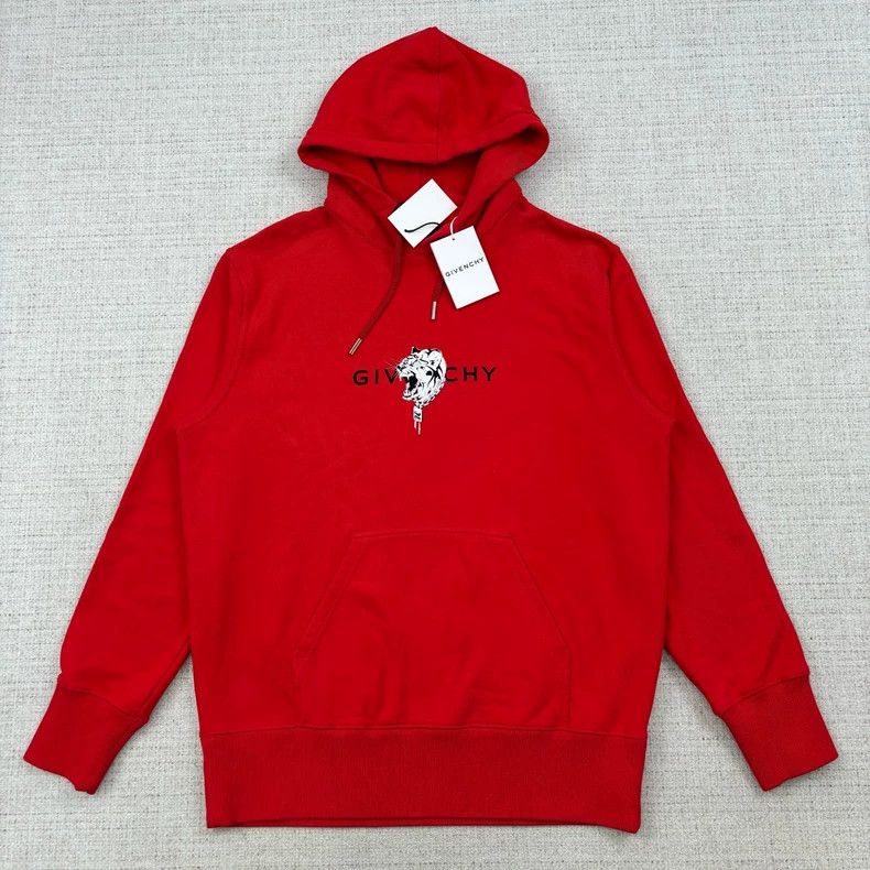 Givenchy Givenchy Tiger pattern print hooded long-sleeve sweatshirt Size US L / EU 52-54 / 3 - 6 Thumbnail