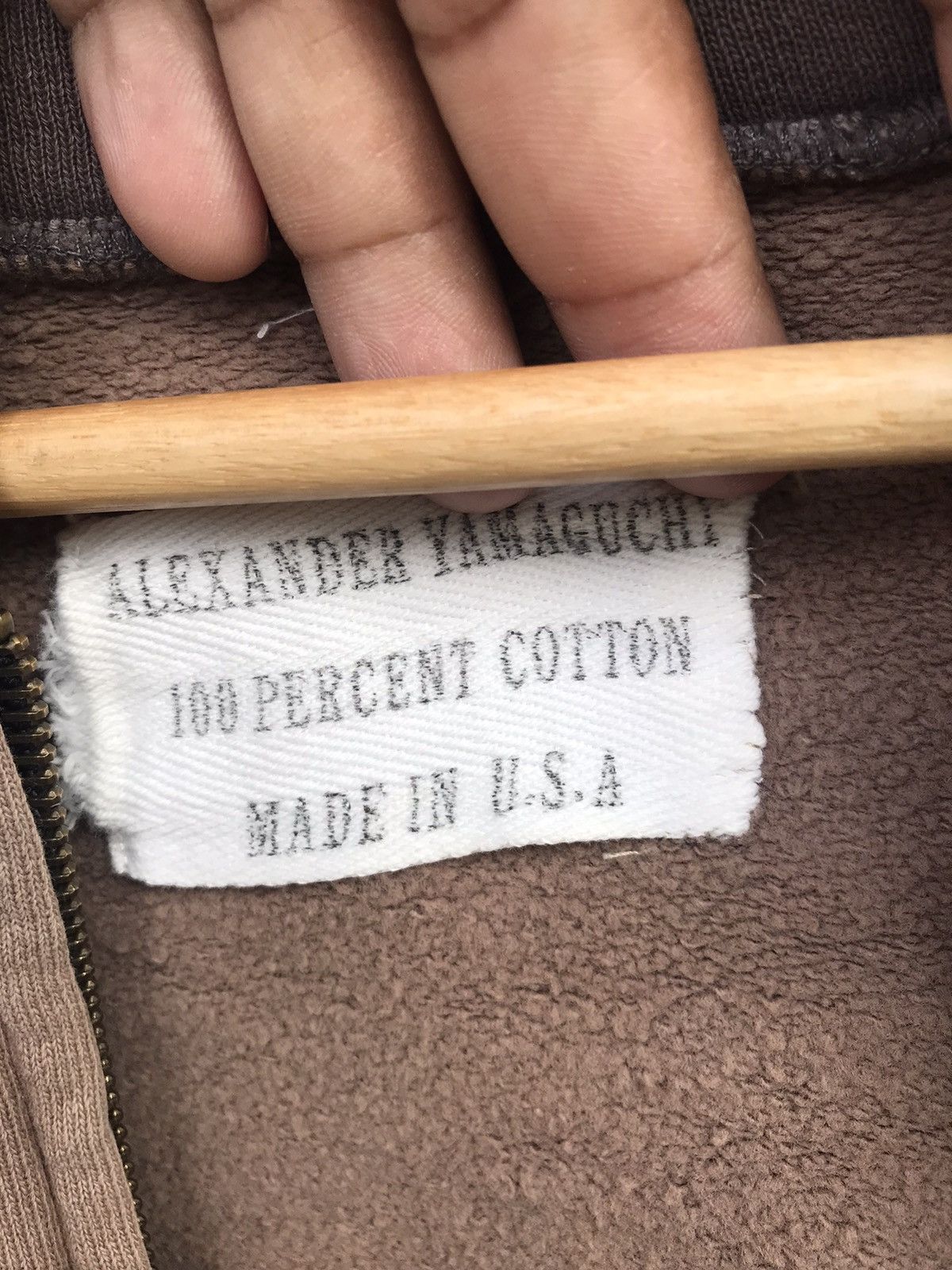 Alexander Yamaguchi Distressed faded Alexander Yamaguchi zipper hoodie Size US M / EU 48-50 / 2 - 9 Thumbnail