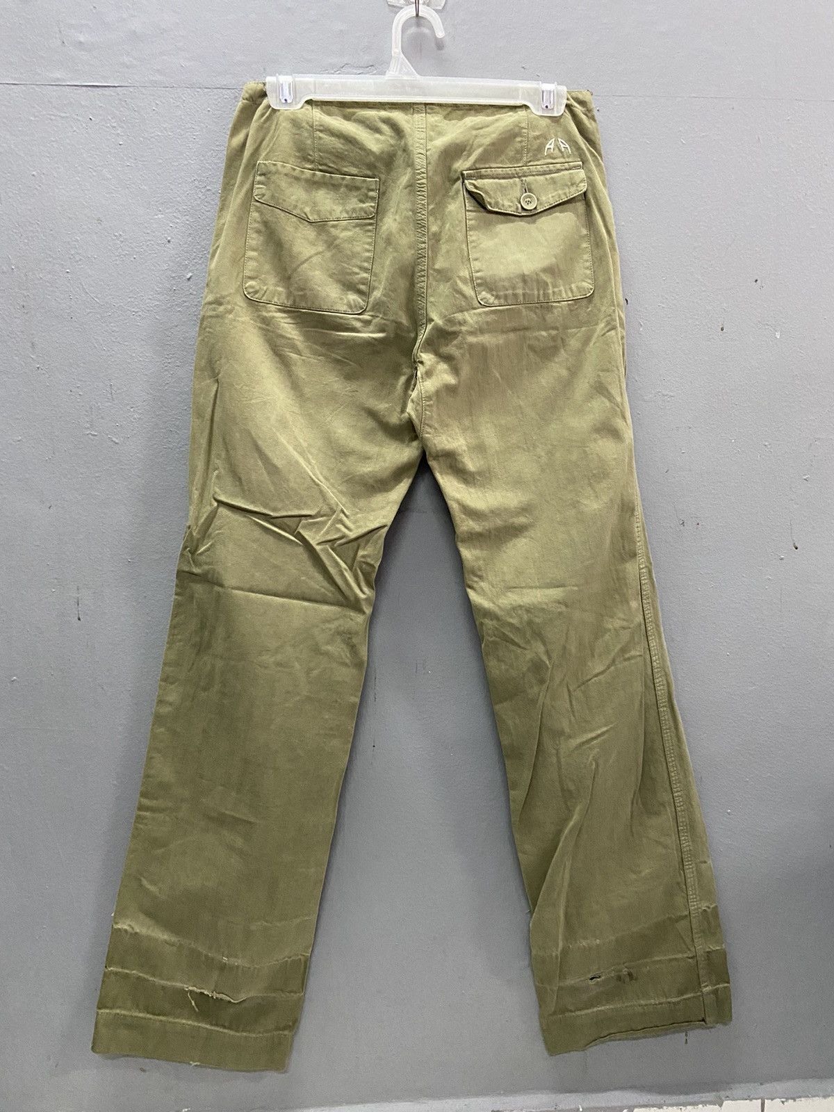 Japanese Brand VINTAGE UNION MADE AMERICANA KHAKI PANTS Size US 28 / EU 44 - 2 Thumbnail