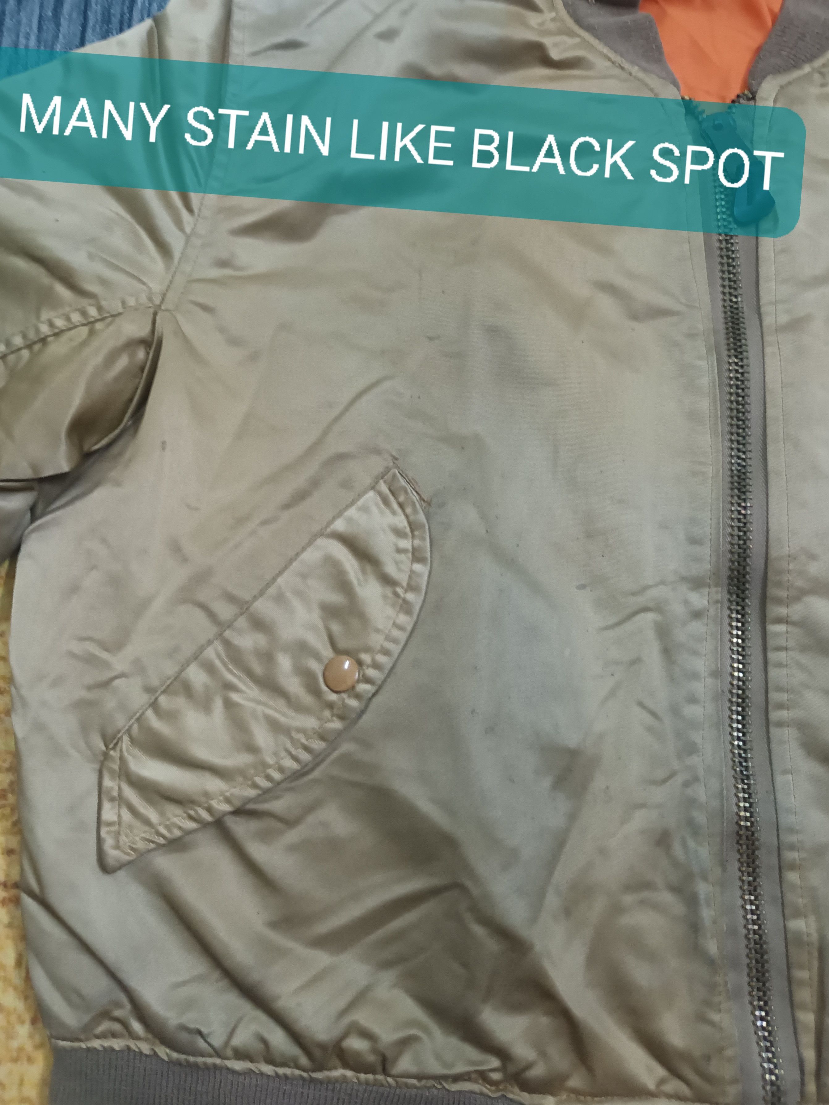 Other 🔥 FLYERS MAN MA - 1 BOMBER JACKET 🔥 Size US L / EU 52-54 / 3 - 11 Thumbnail