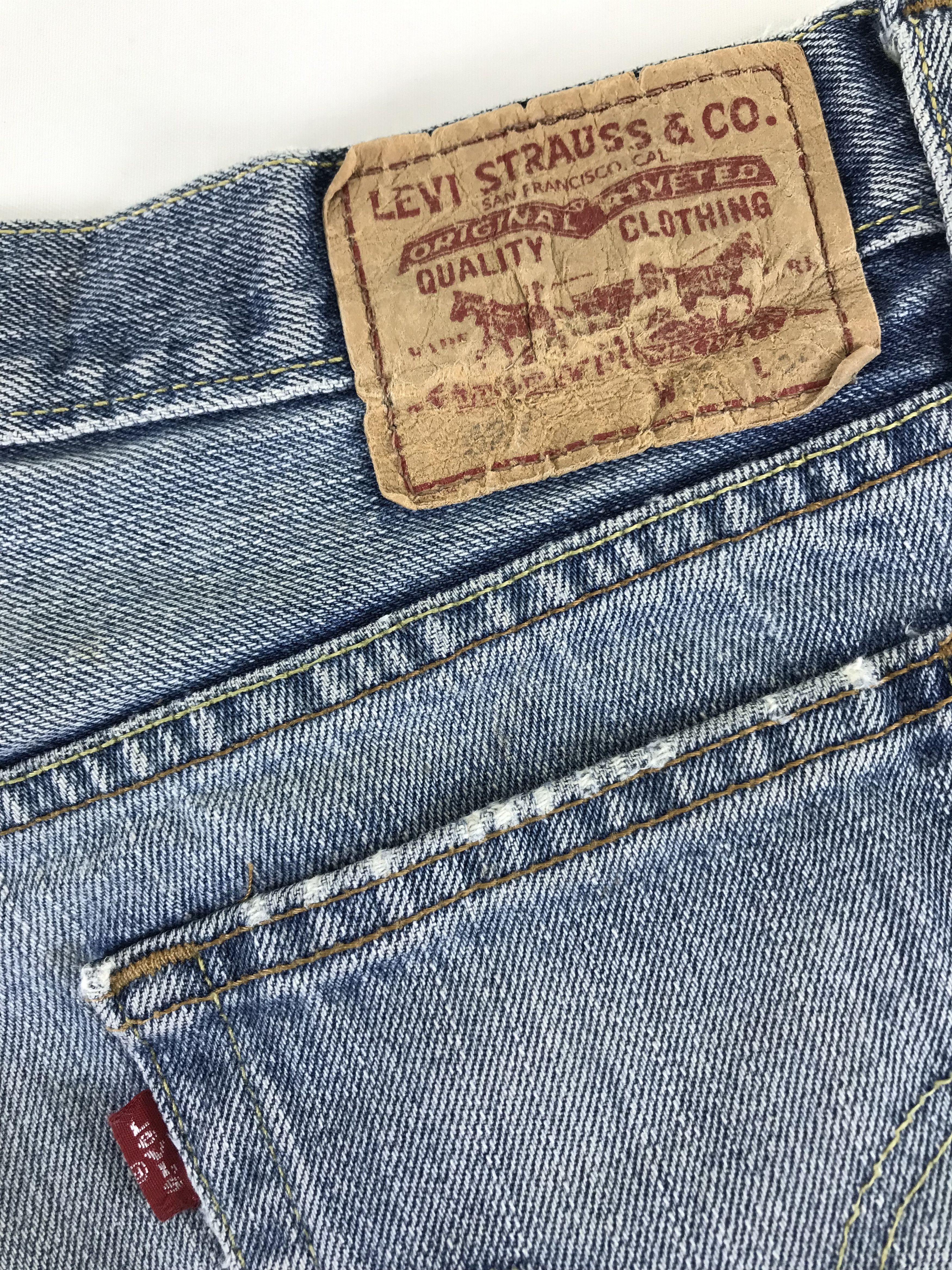 Levi's Vintage Levi's 527 Flare Jeans Distressed Denim Size US 32 / EU 48 - 14 Thumbnail