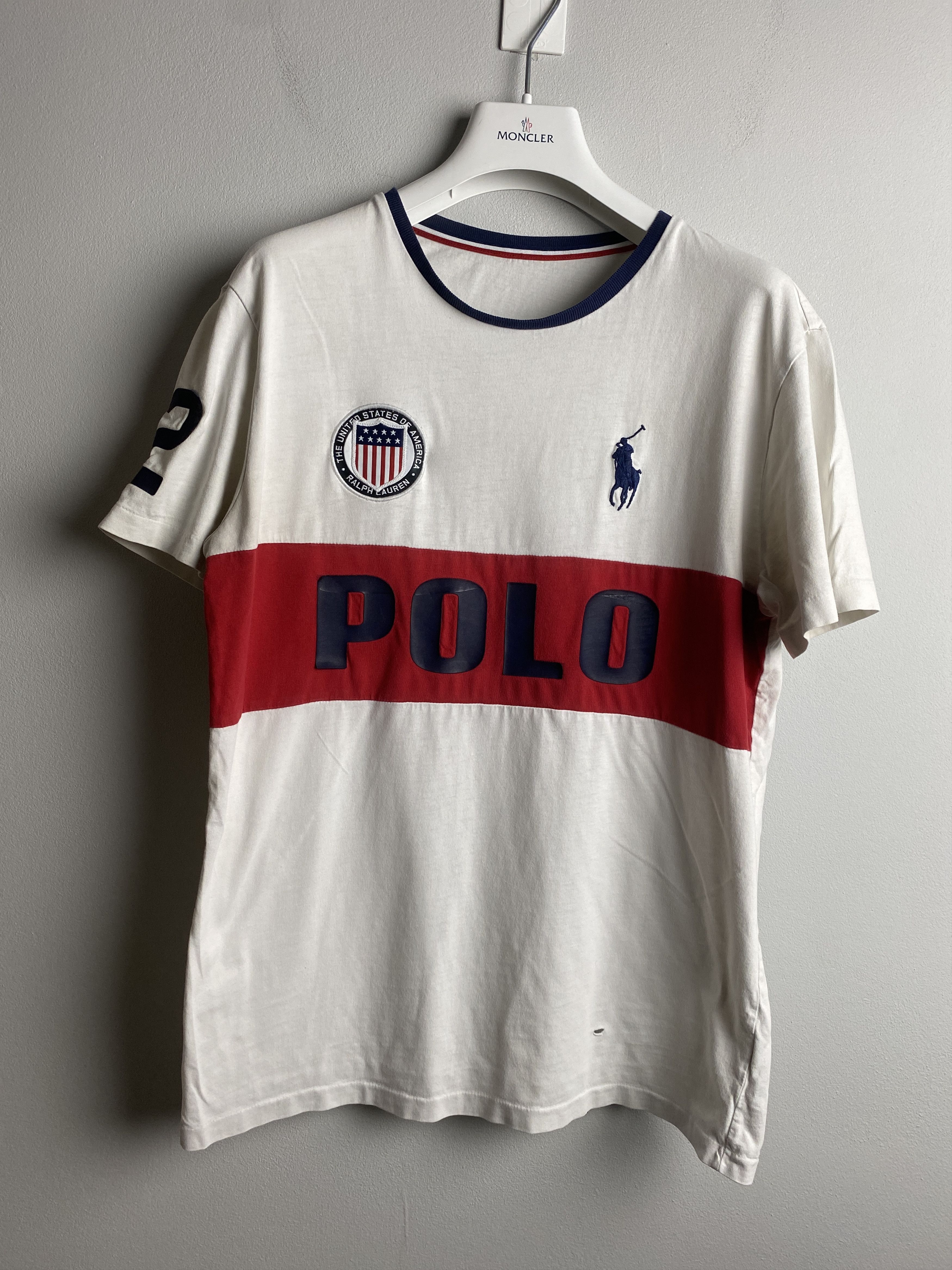 Polo Ralph Lauren Polo Ralph Lauren USA big logo t-shirt tee Size US S / EU 44-46 / 1 - 1 Thumbnail