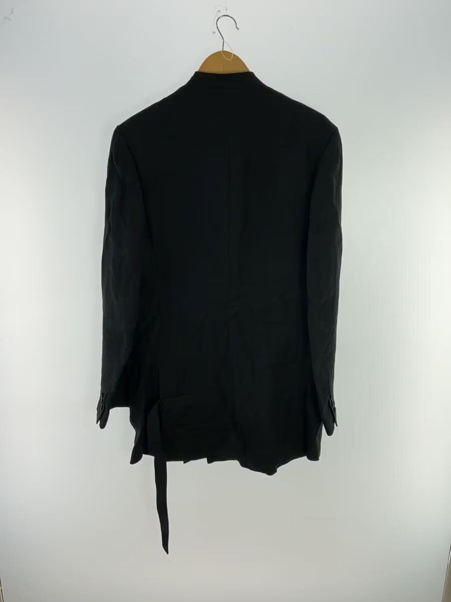 Yohji Yamamoto yohji yamamoto POUR HOMME BLK/Linen/Jacket Size US L / EU 52-54 / 3 - 2 Thumbnail