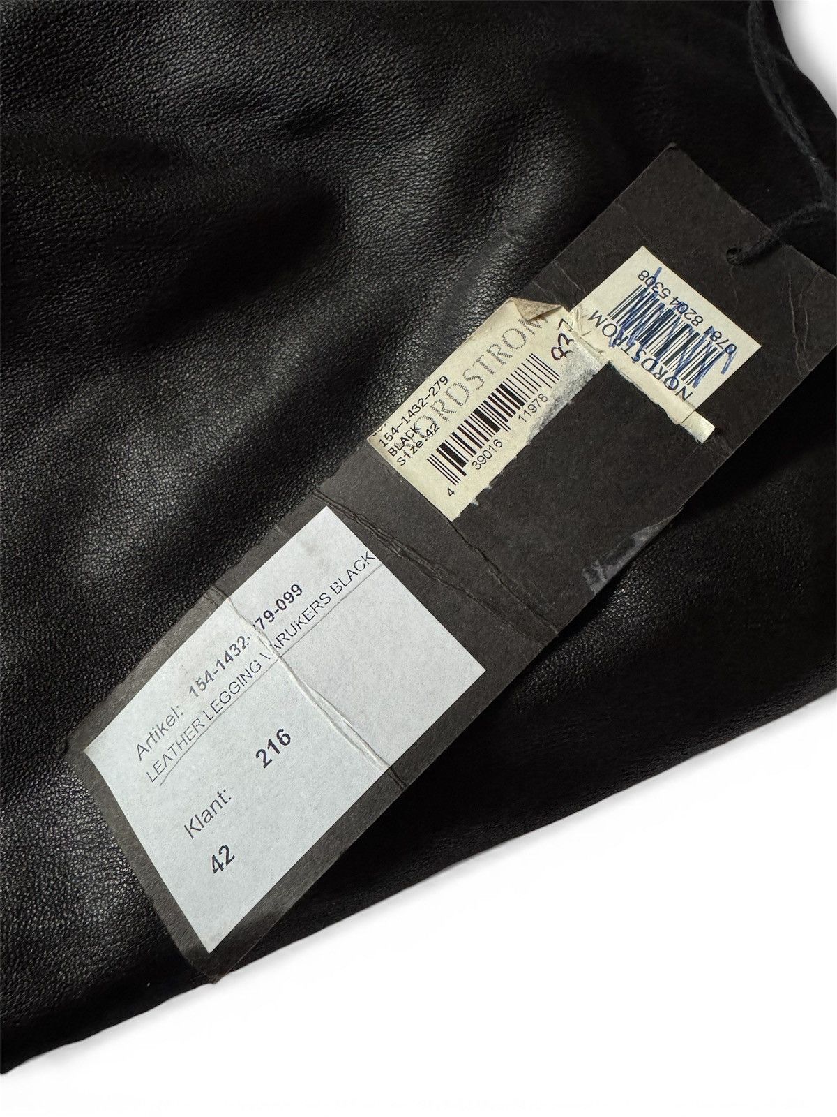 Haider Ackermann Haider Ackermann Black Varukers Leather Leggings Size 30" / US 8 / IT 44 - 6 Thumbnail