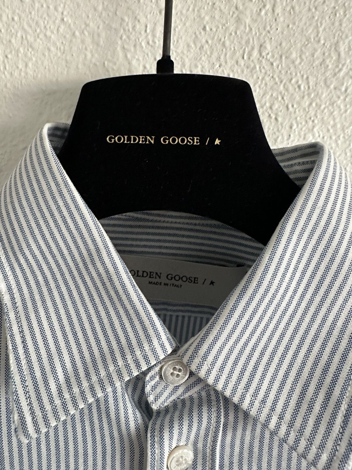 Golden Goose Golden Goose Striped button down Size US L / EU 52-54 / 3 - 2 Thumbnail