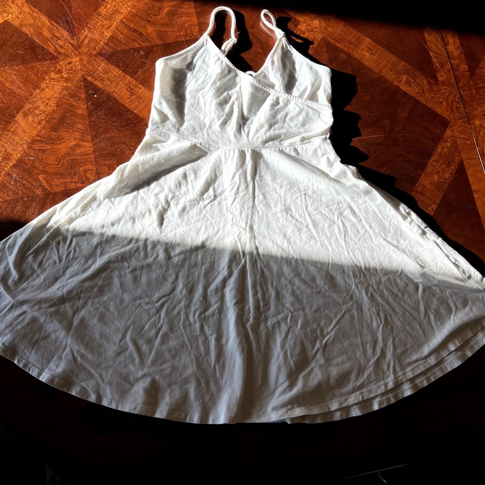 Forever 21 White Skater Dress Size S / US 4 / IT 40 - 2 Thumbnail
