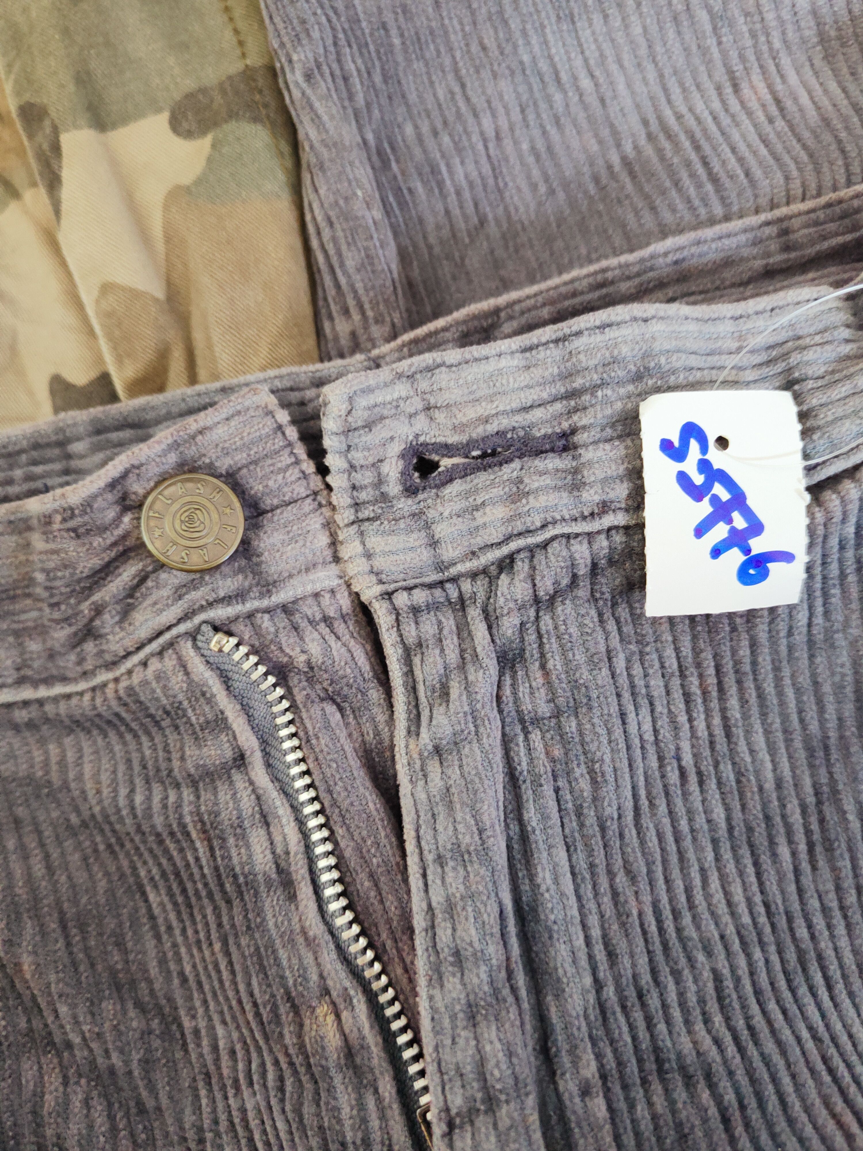 Vintage Flash Purple Faded vintage japan Corduroy Pants #S2776 Size US 29 - 15 Thumbnail
