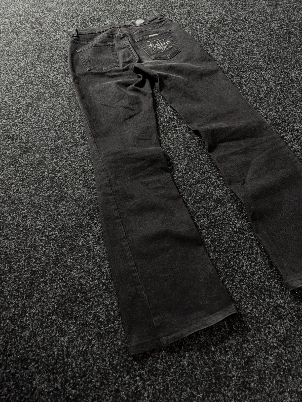 Designer × Trussardi × Vintage Vintage Archive Flared Trussardi Jeans pants womens Size 27" / US 4 / IT 40 - 9 Thumbnail