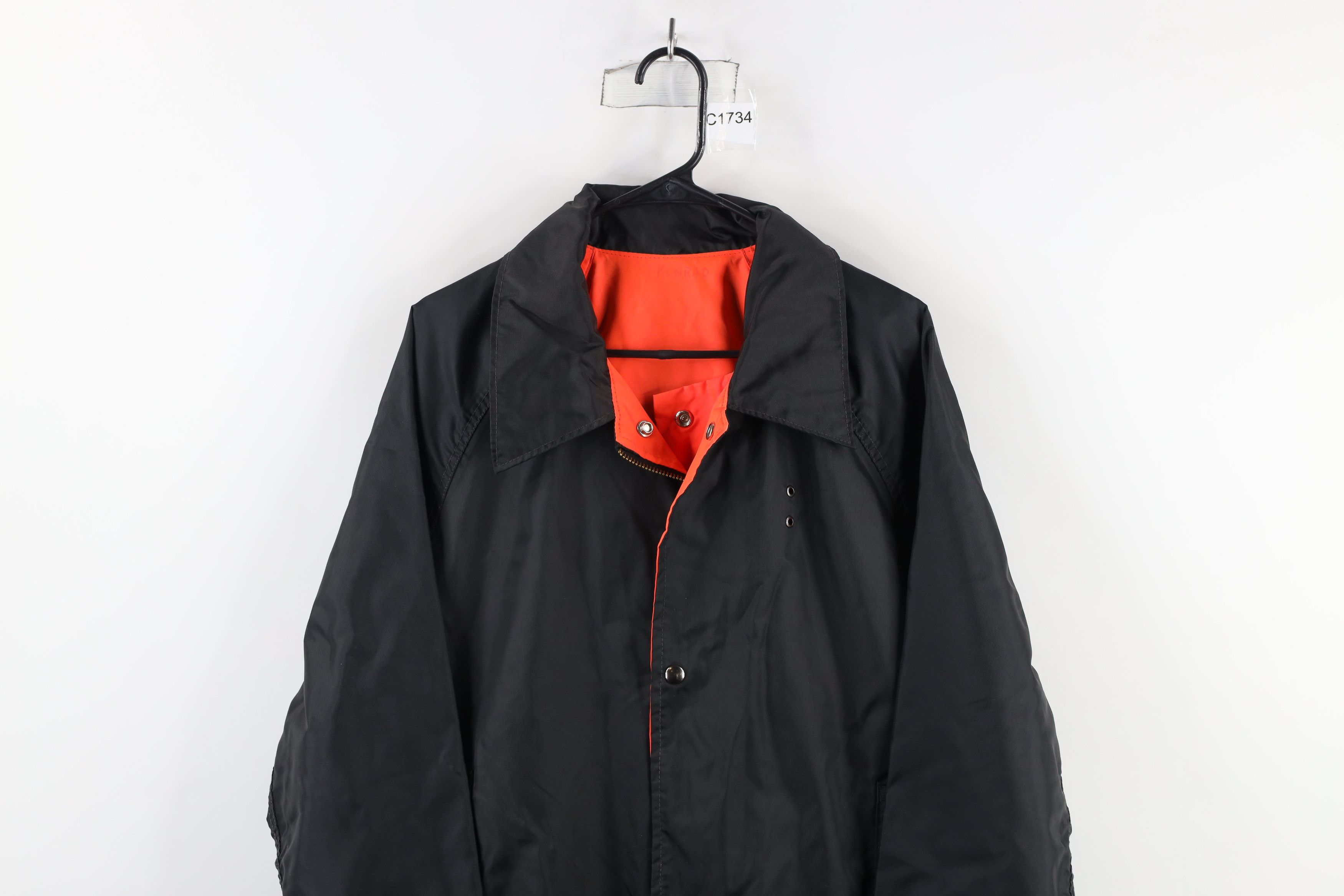 Vintage Vintage 70s Streetwear Reversible Rain Coat Jacket USA Size US M / EU 48-50 / 2 - 2 Thumbnail