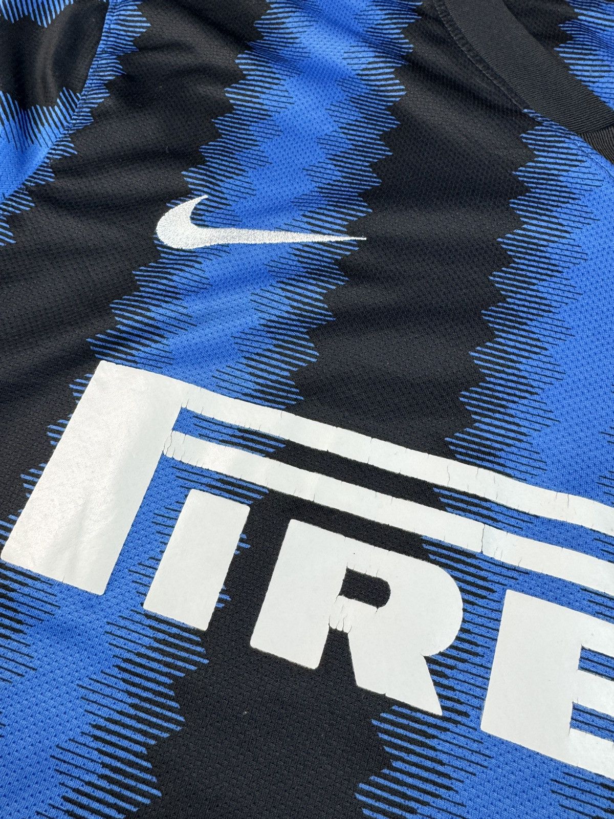 Nike Inter Milan 2010/11 Home Football Shirt Soccer Jersey Sz L Size US L / EU 52-54 / 3 - 6 Thumbnail