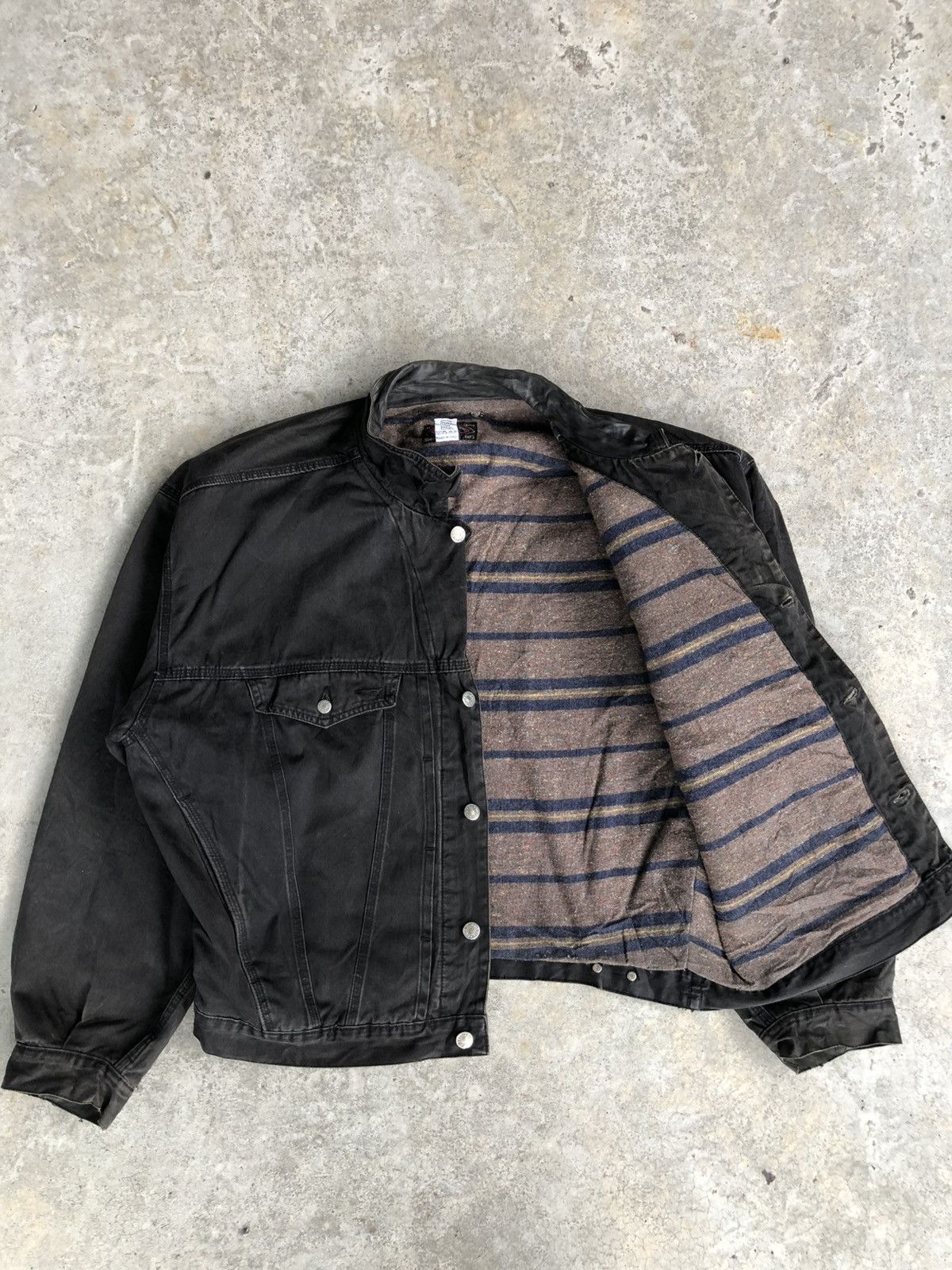 Diesel Diesel Blanket Lined Denim Distressed Jacket Size US XL / EU 56 / 4 - 3 Thumbnail