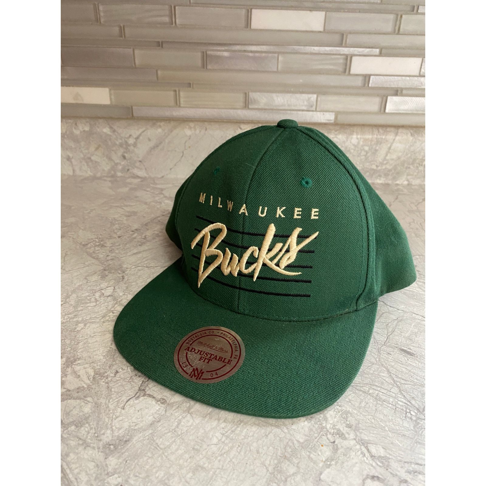 Mitchell & Ness Milwaukee Bucks Mitchell & Ness Snapback Hat Size ONE SIZE - 1 Thumbnail