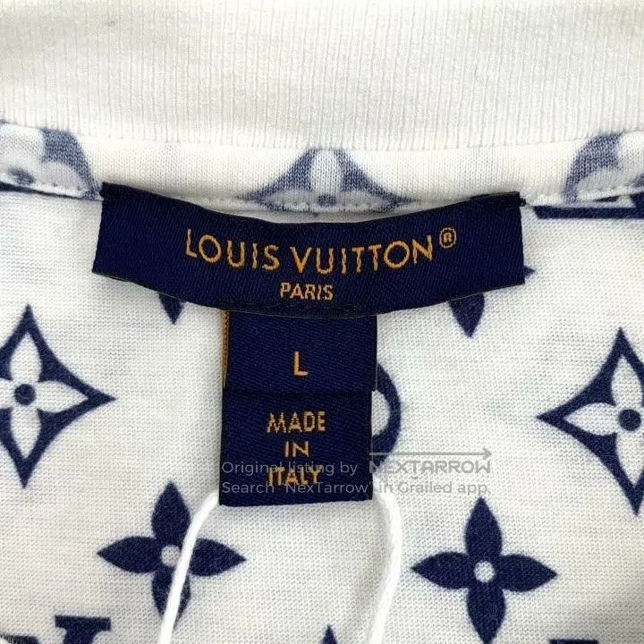 Louis Vuitton Louis Vuitton 2022 White Monogram Cotton T. Size US L / EU 52-54 / 3 - 5 Thumbnail