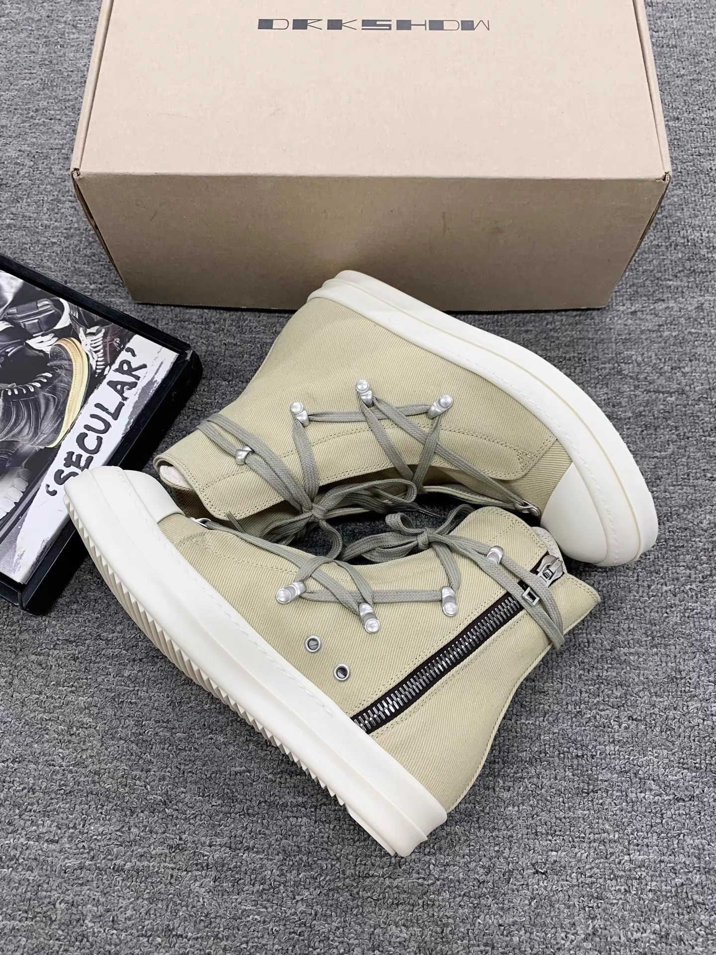 Rick Owens Rick Owens 25SS Pentagram High-Top Converse K34 Size US 6 / IT 36 - 6 Thumbnail