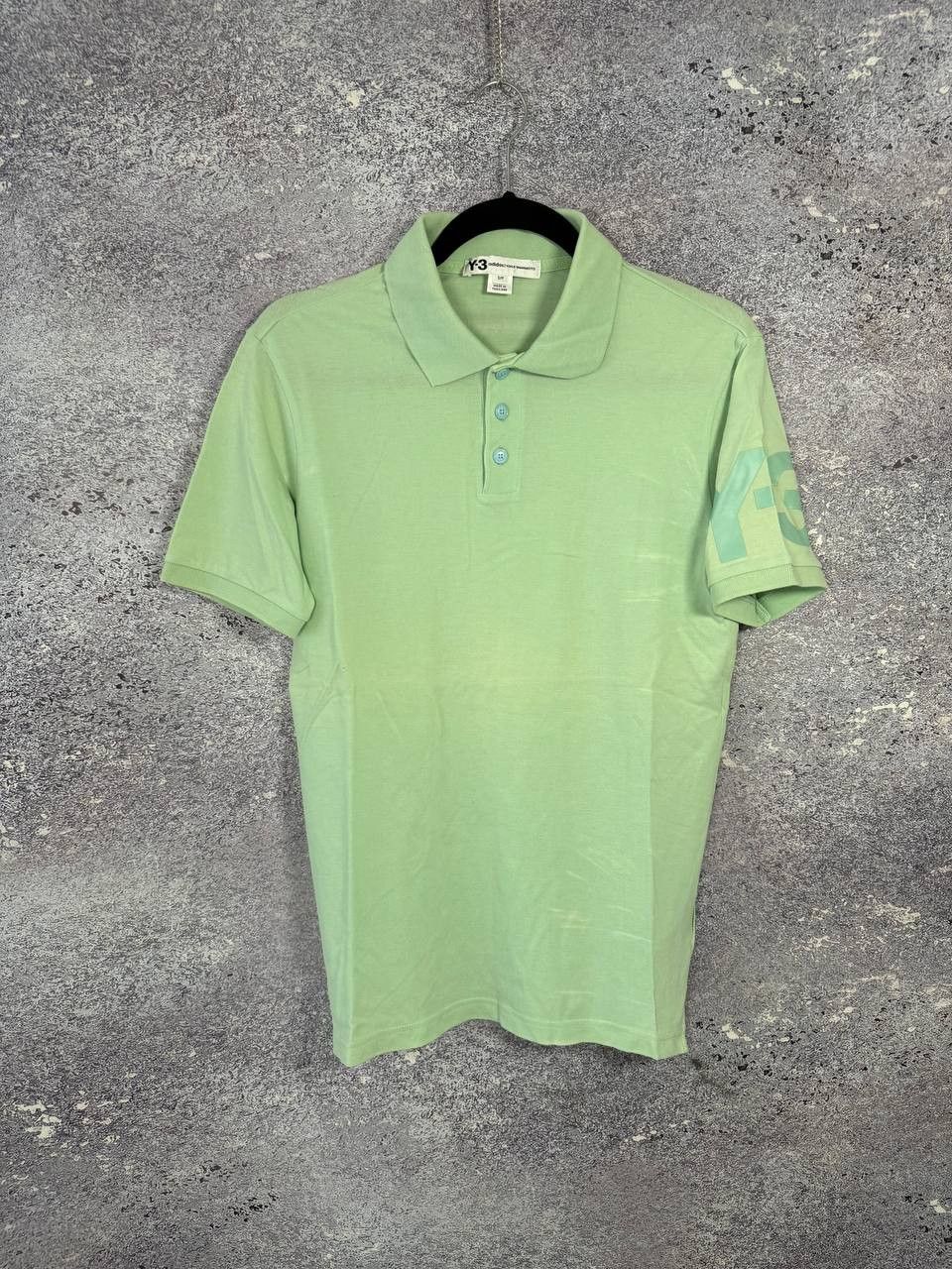 Adidas × Y-3 × Yohji Yamamoto Vintage Y-3 Yohji Yamamoto Adidas Green Polos Small Size US S / EU 44-46 / 1 - 1 Thumbnail